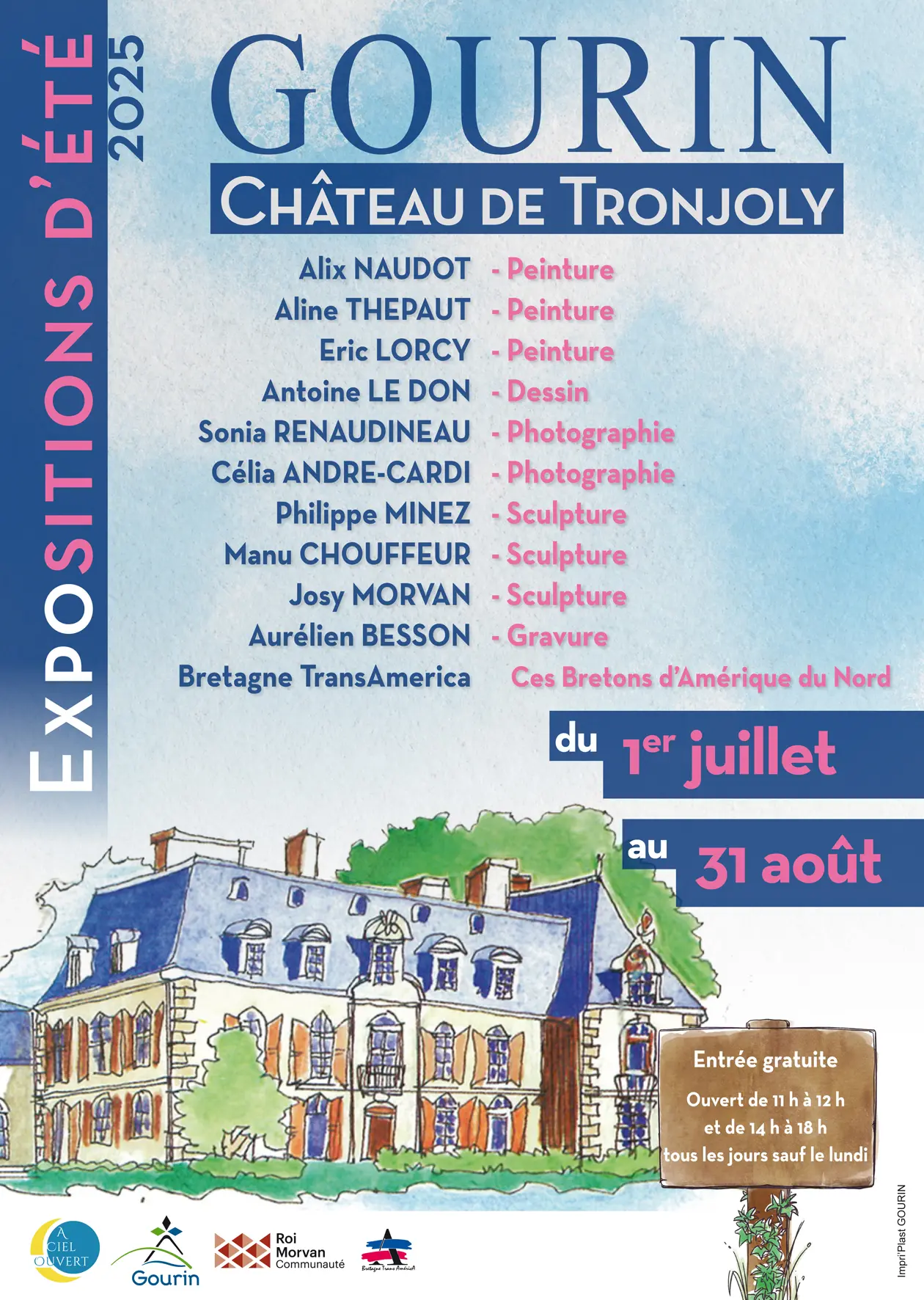 2025_Ete_Gourin_Expos_Chateau_Tronjoly