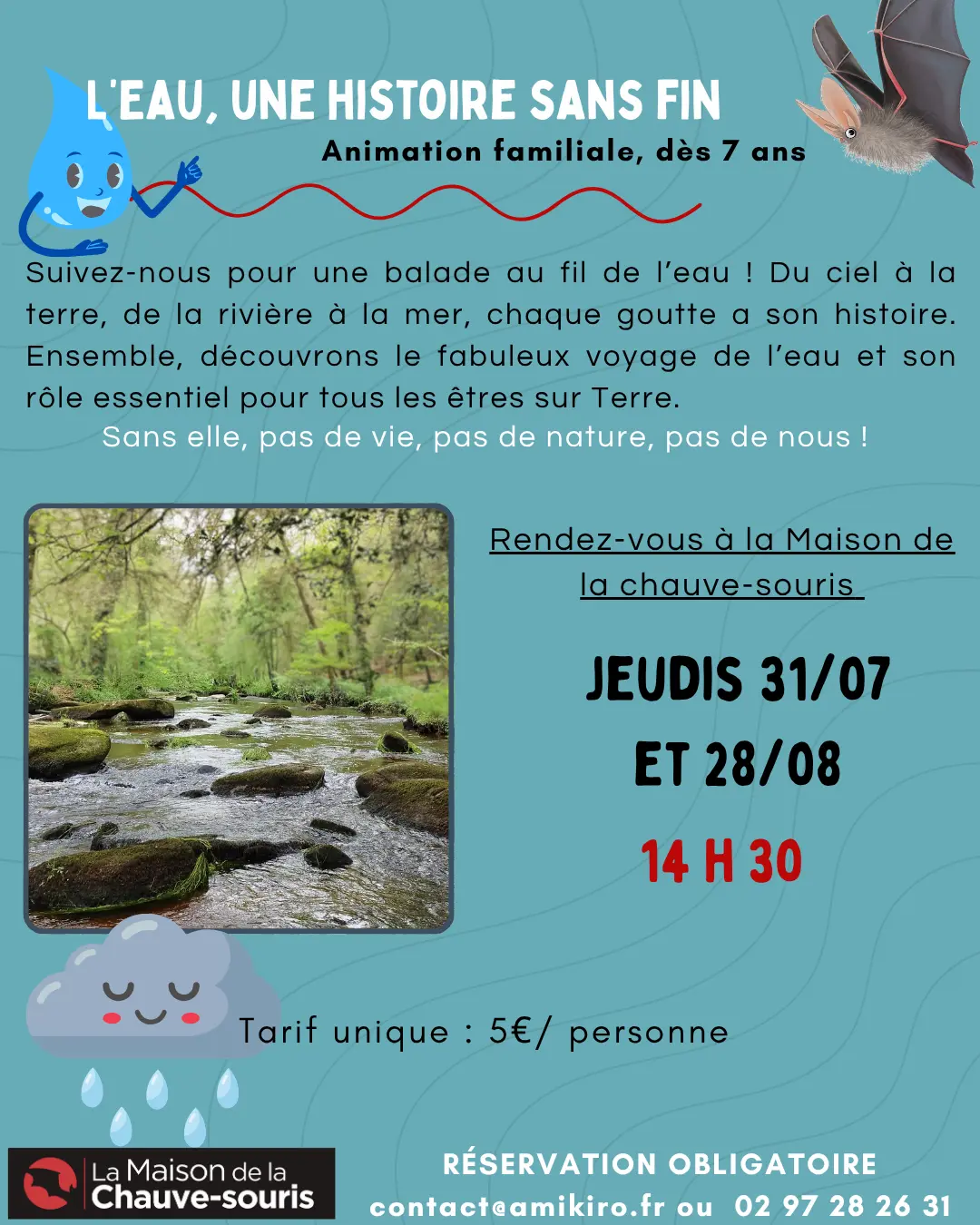 Visuel animation 2025 - L'eau, une histoire sans fin 14h30