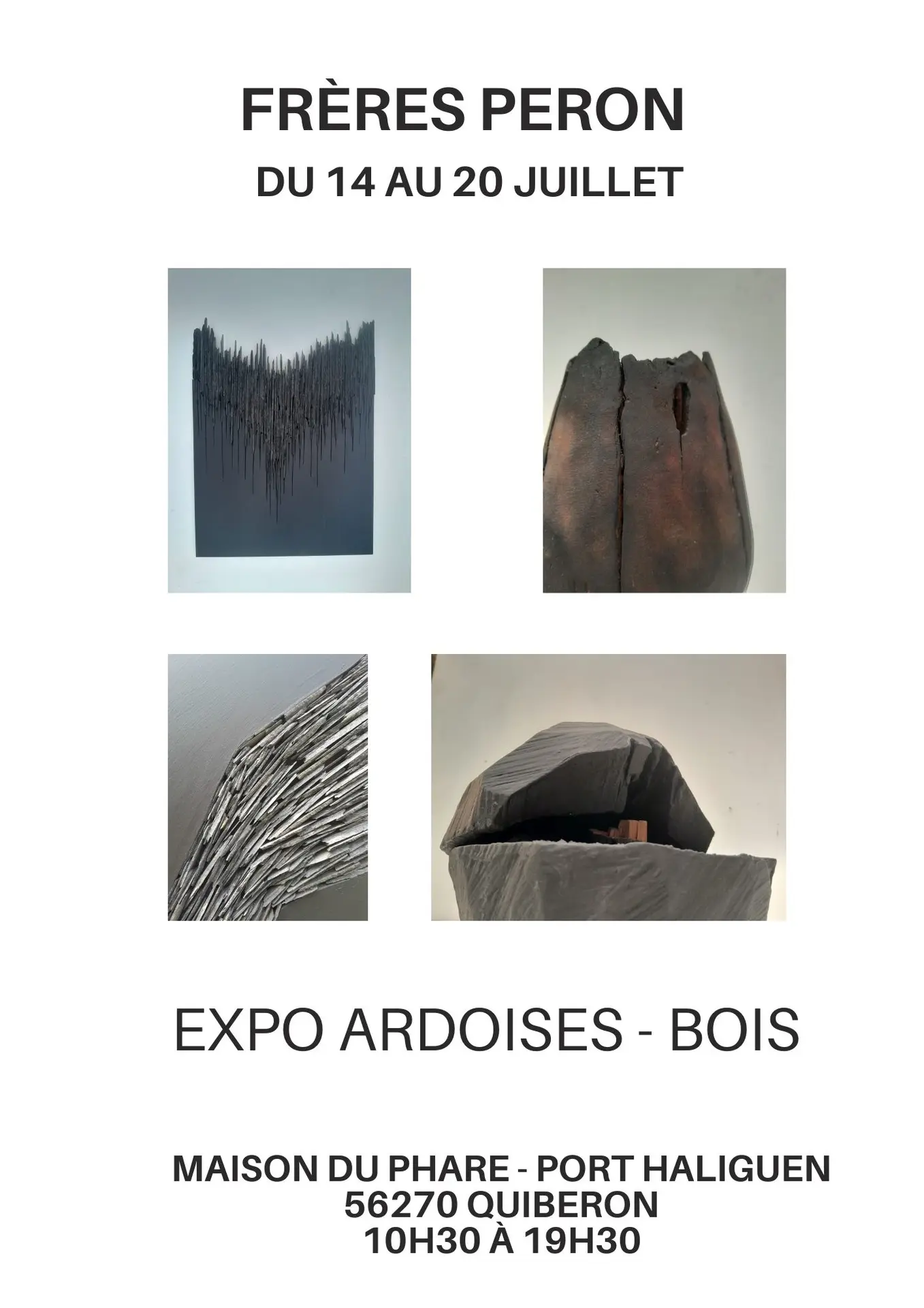 25.07.14 Frères Péron - tableaux et sculptures