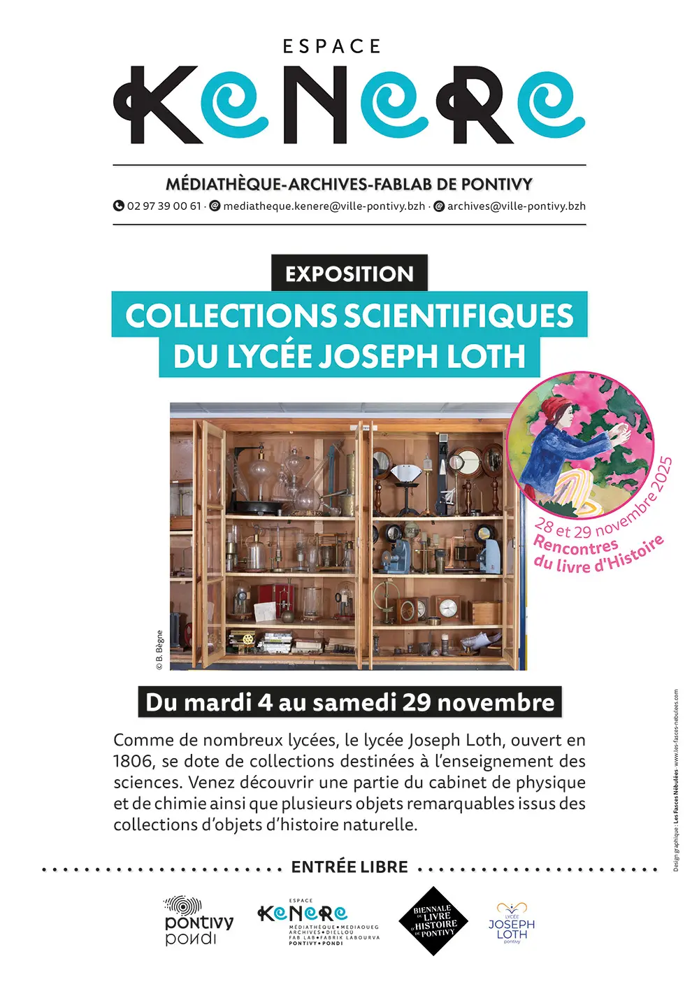 Exposition Objets scientifiques du Lycée Joseph Loth