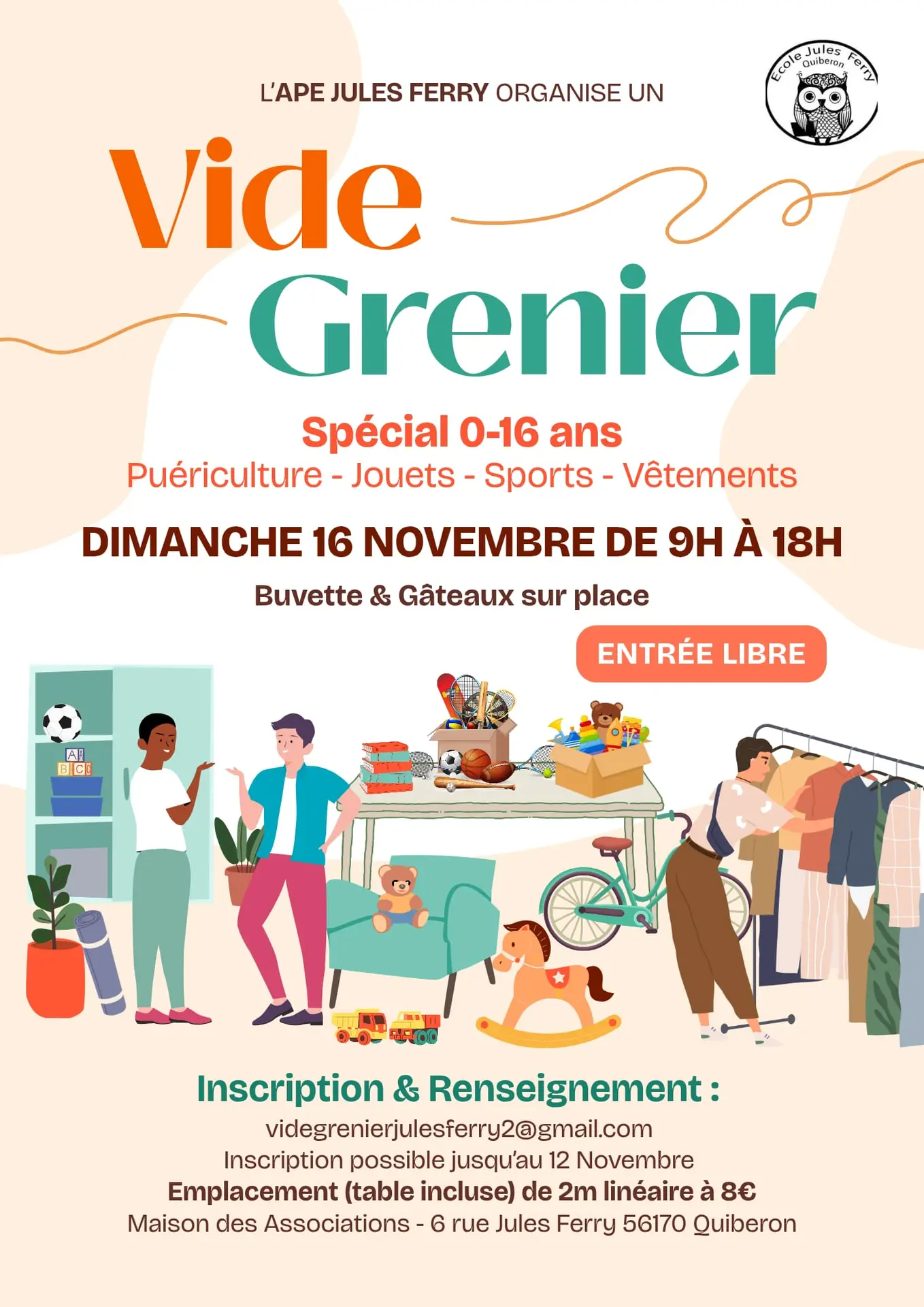 vide grenier enfants