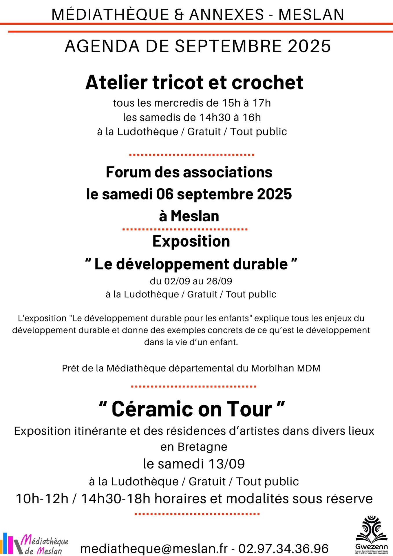 Agenda de septembre