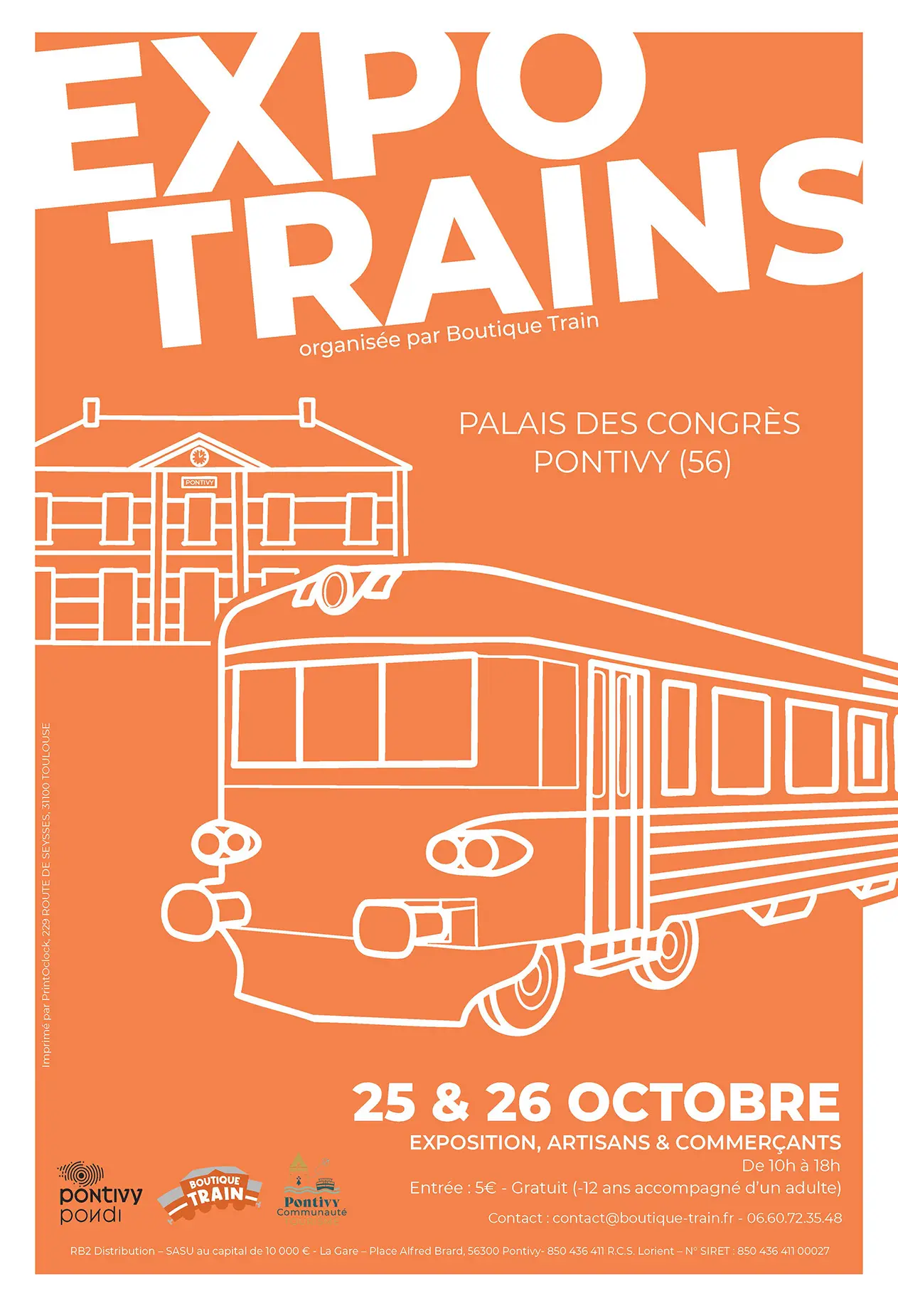 Affiche expotrain 2025