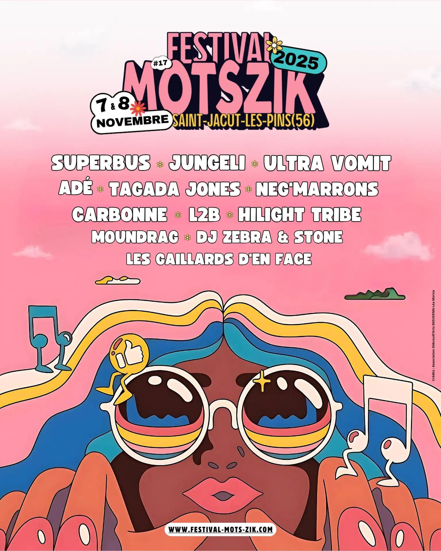 Affiche 2025 Mots Zik