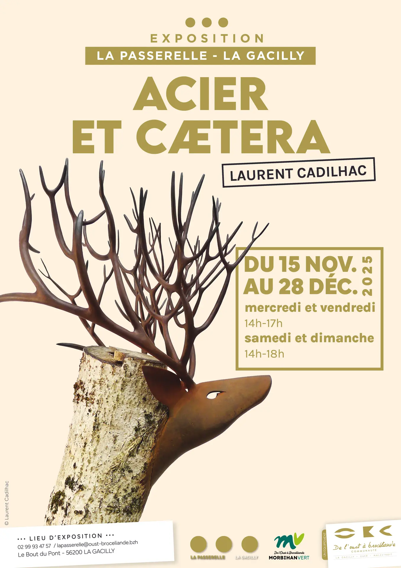 La Passerelle exposition « ACIER ET CÆTERA »