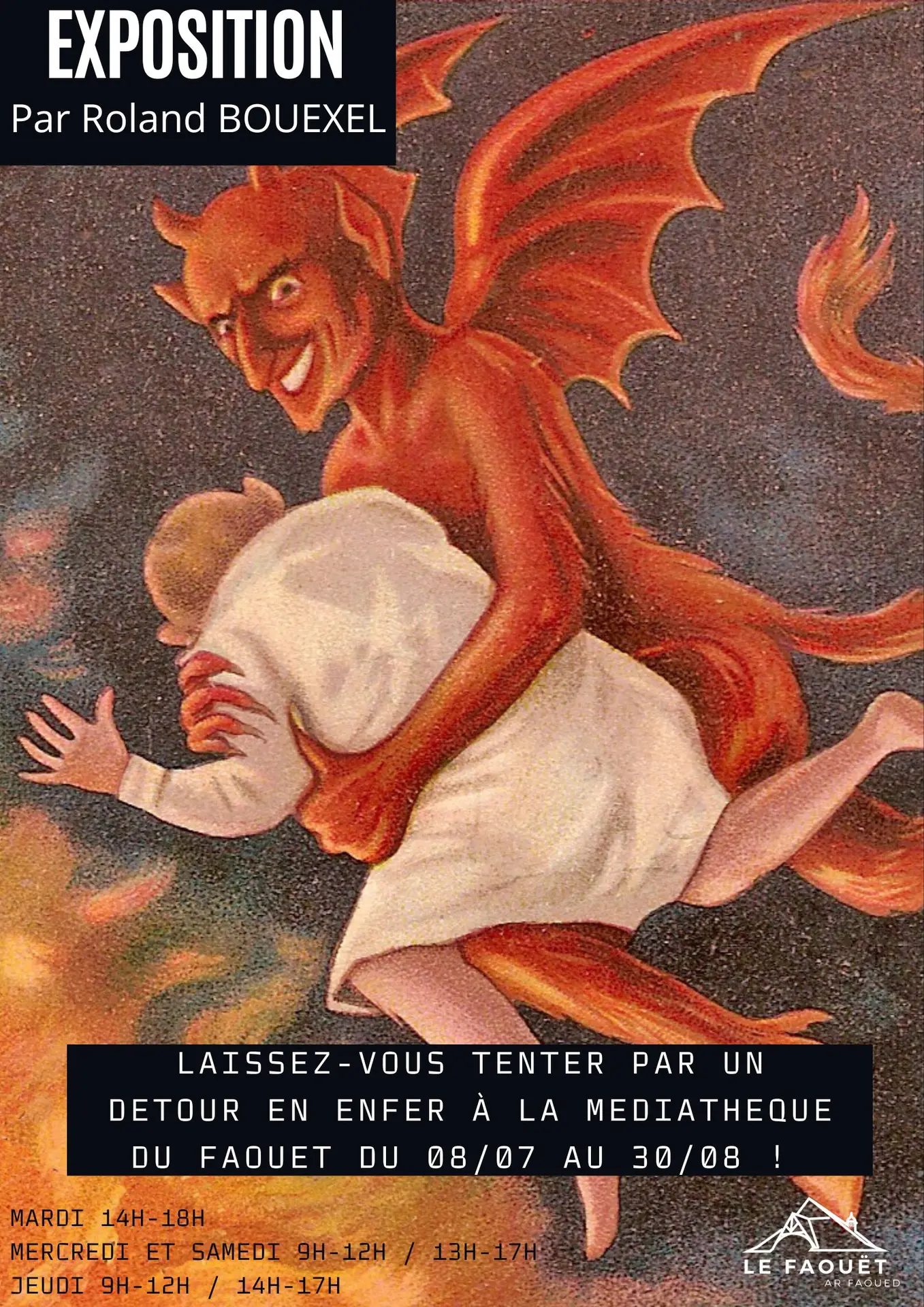 Affiche Exposition été_Médiathèque