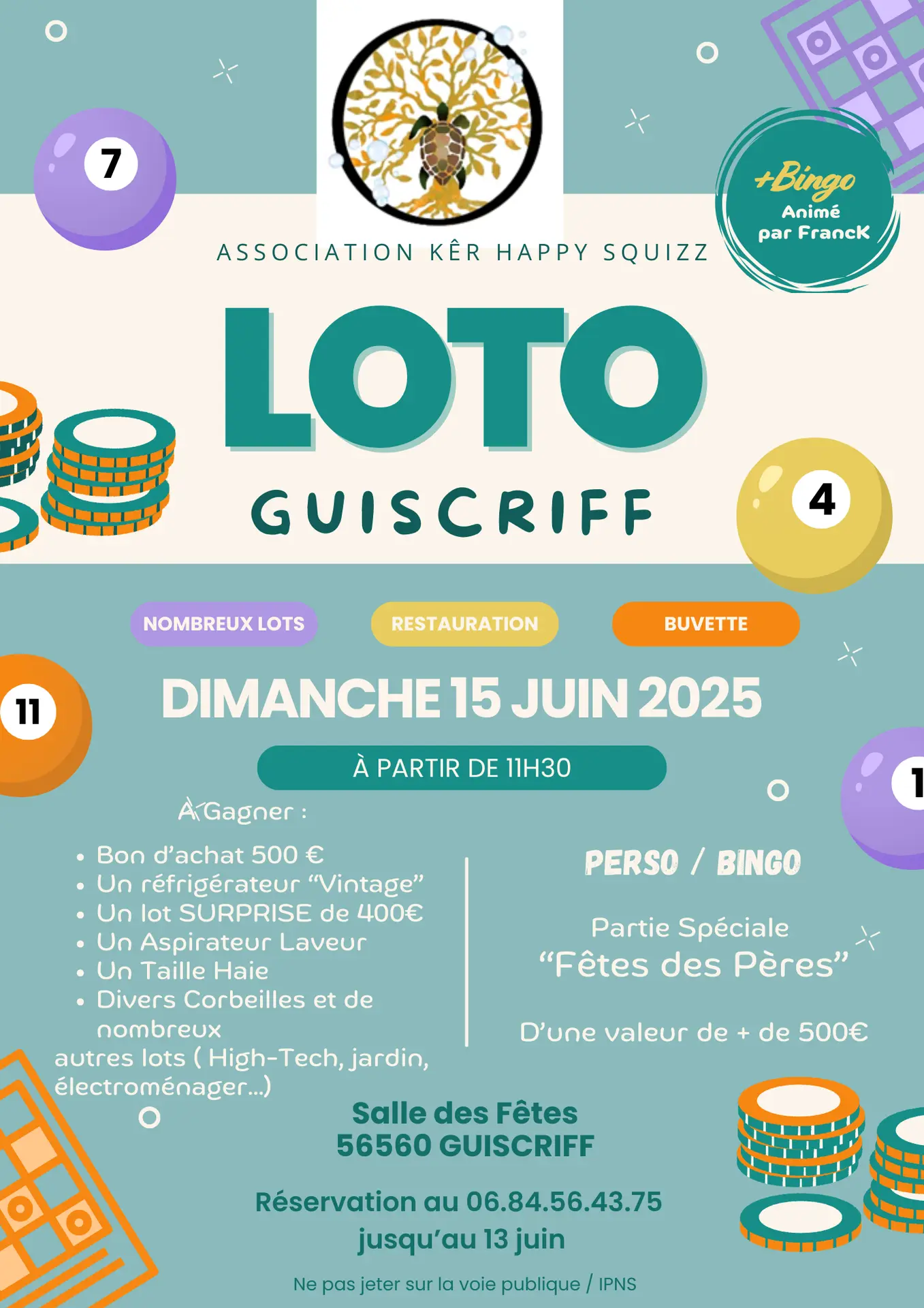 affiche loto