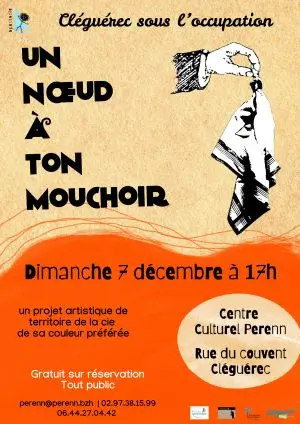 Affiche Un noeud à ton mouchoir