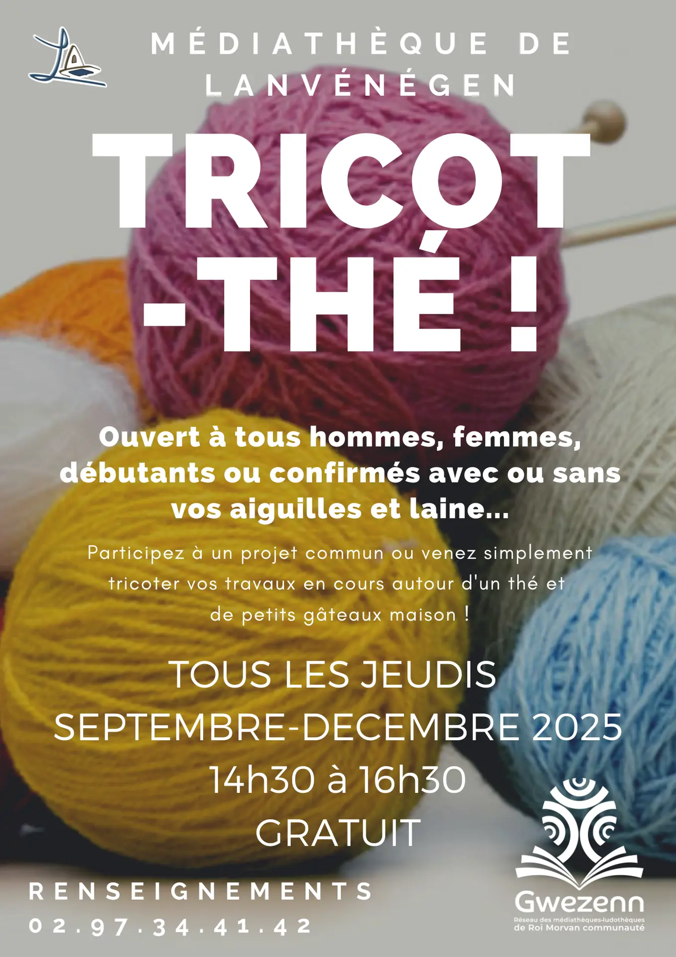Affiche médiathèque