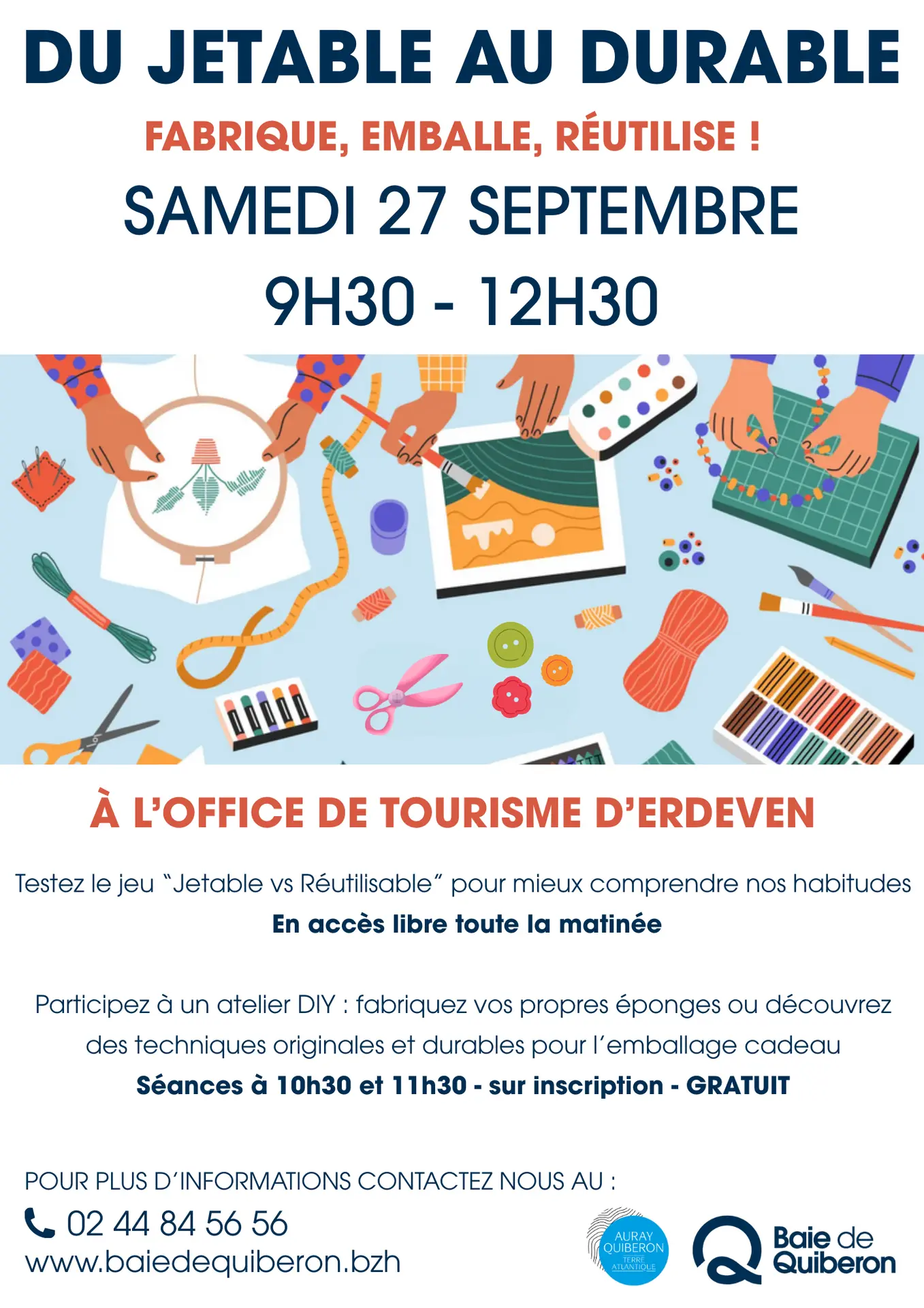 Affiche du jetable au durable - 1