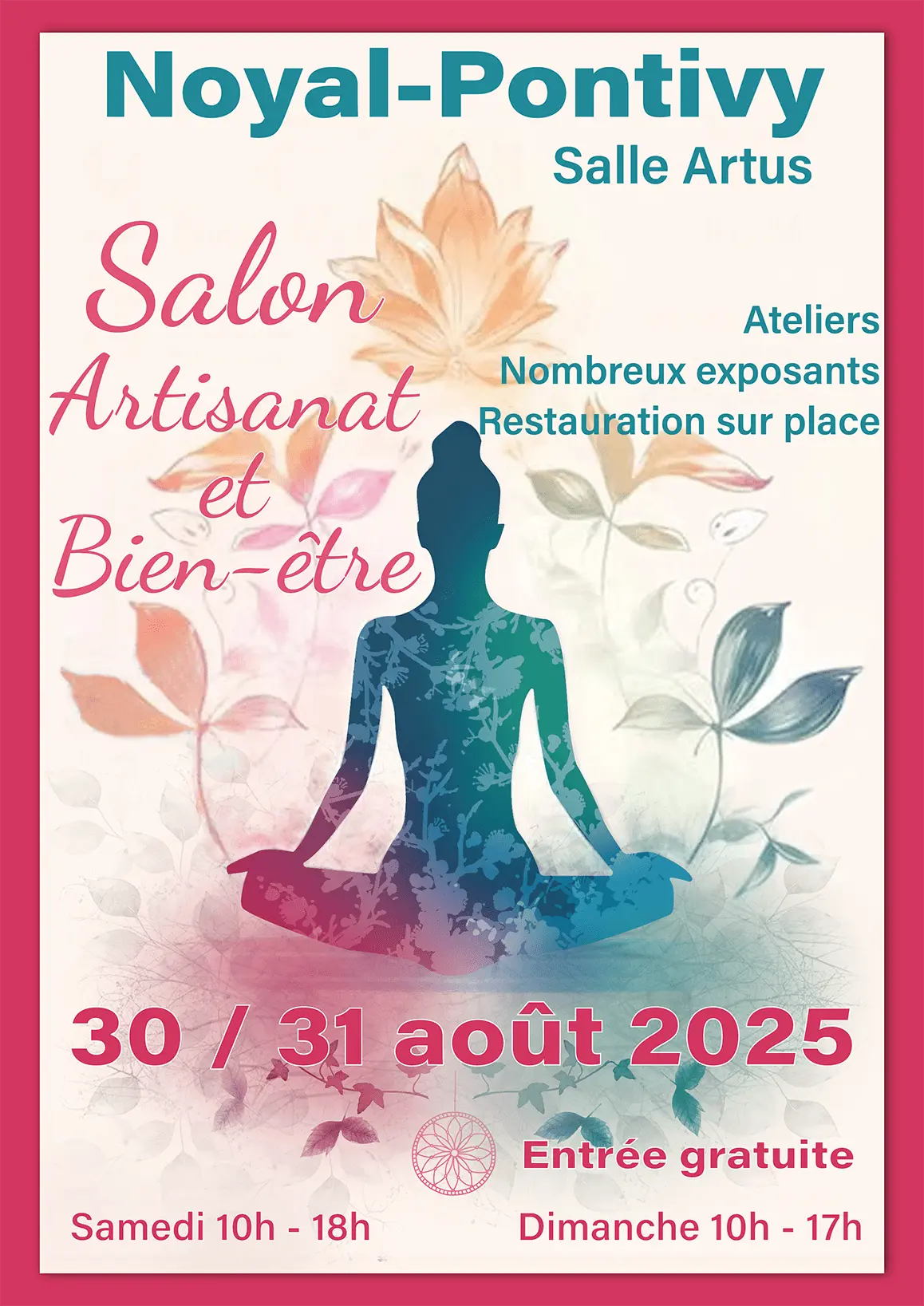Affiche salon bien-être