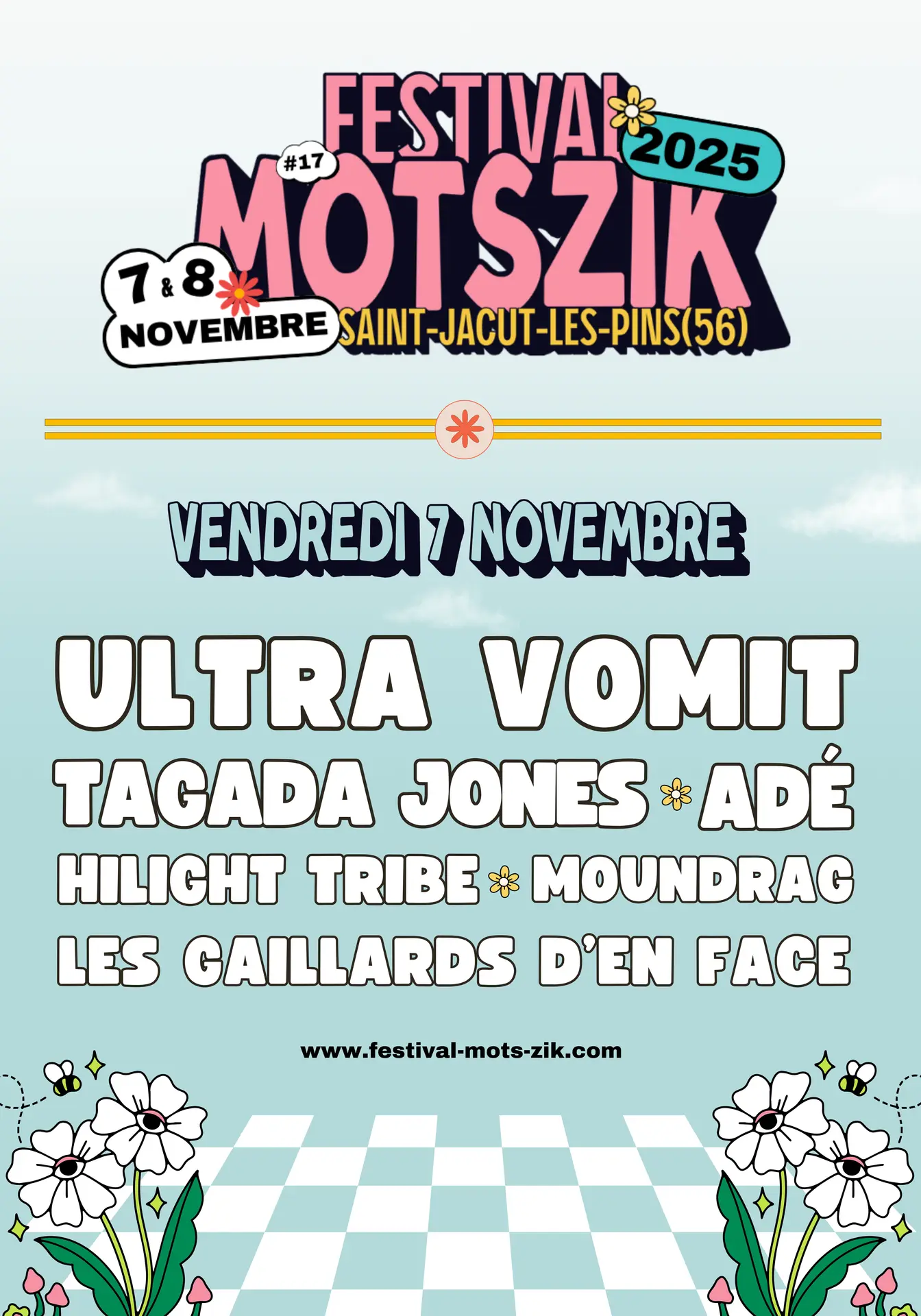 Affiche vendredi Mots zik