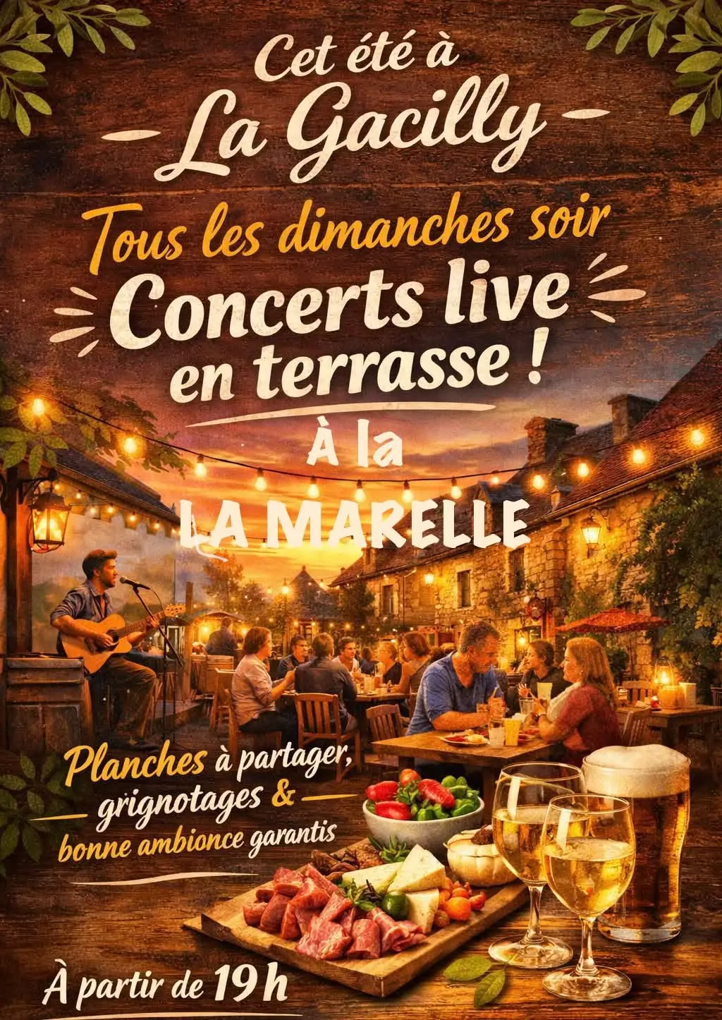 Apéros concerts La Marelle