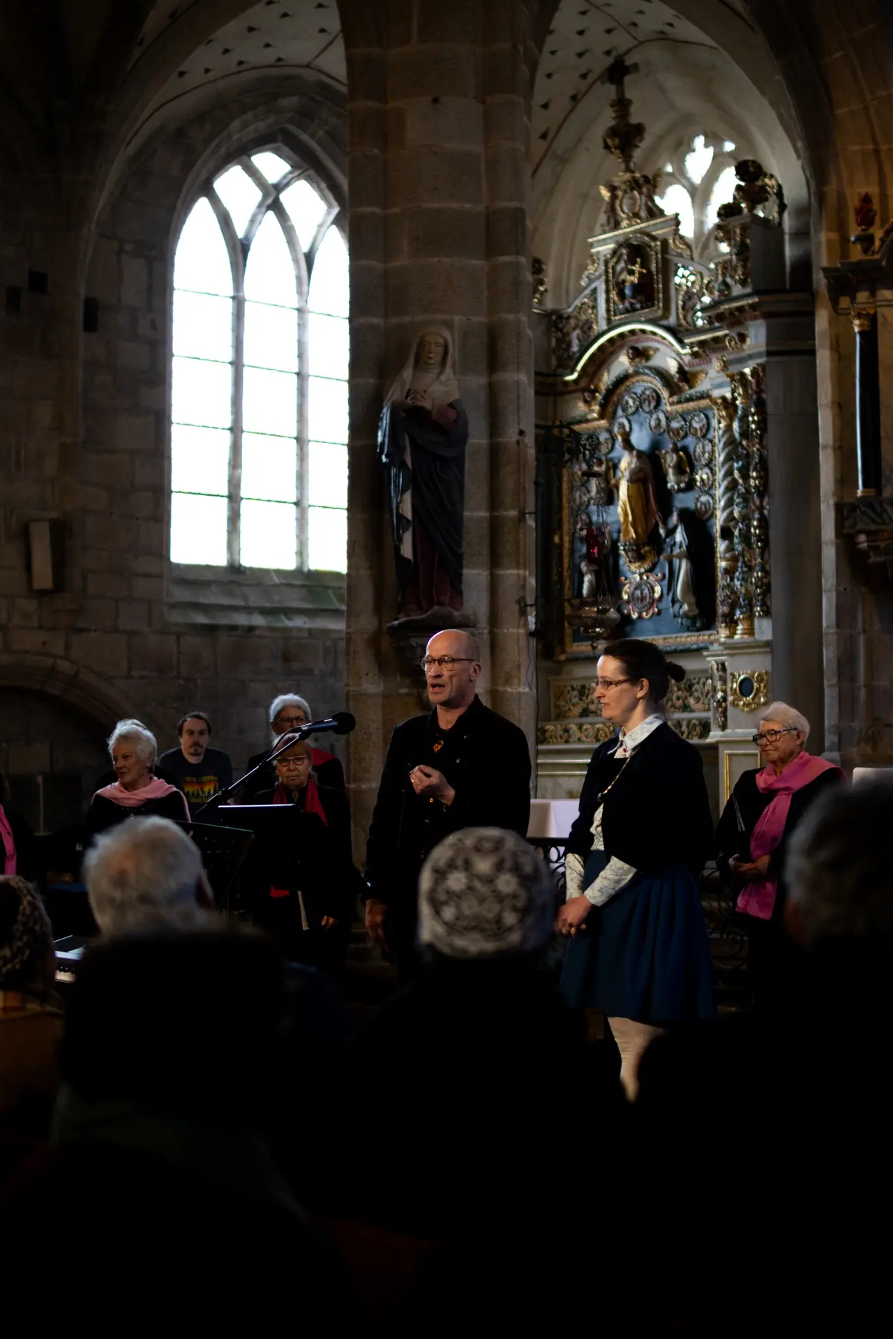 Axel Perret et Karen Tréguier