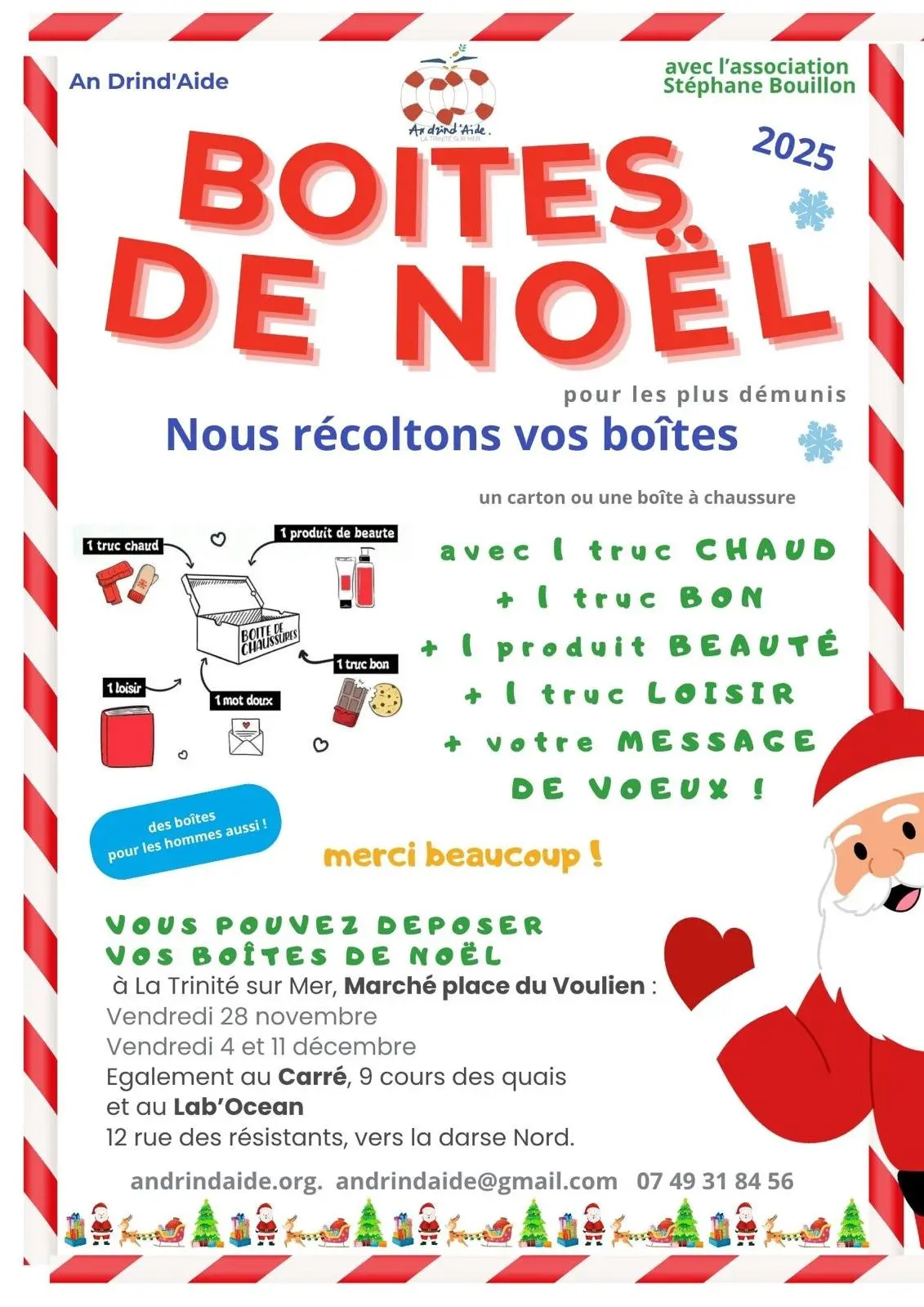 Boites de Noël 2025