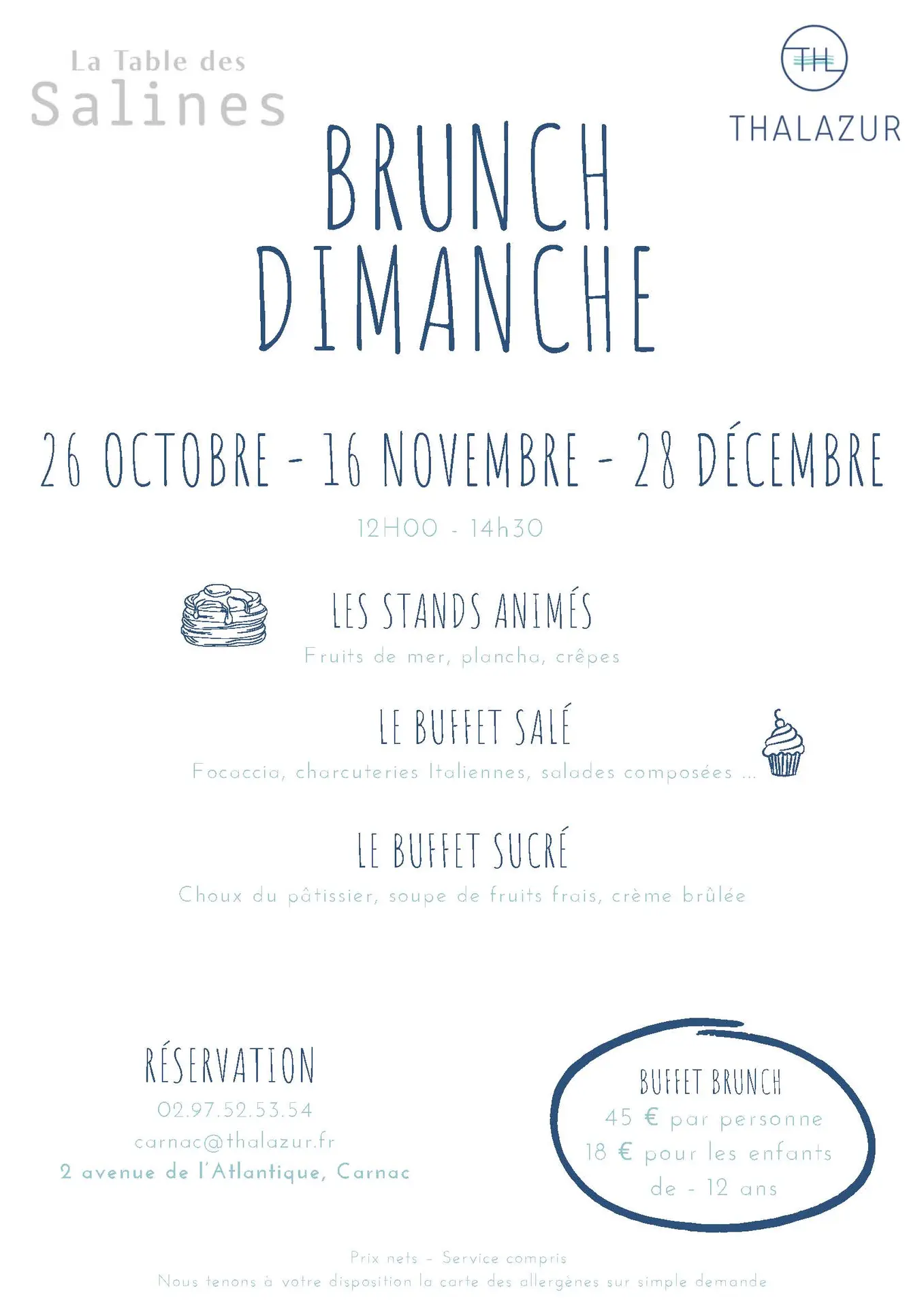 Brunch La Table des Salines