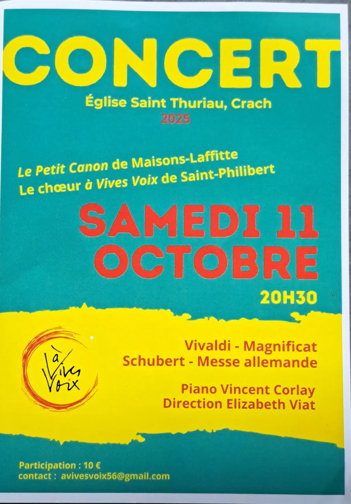 Concert à l'église Saint-Thuriau