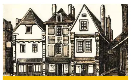 Des maisons hautes en couleur : le pan de bois à Auray