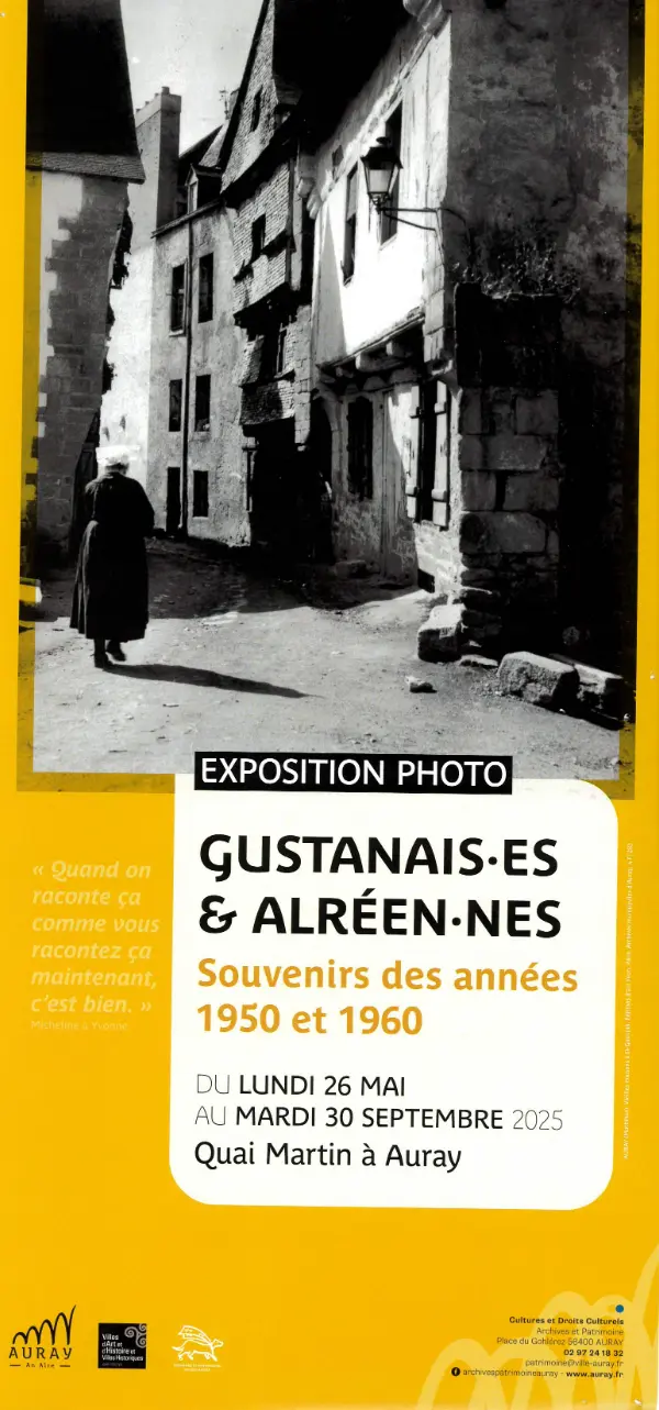 Exposition Gustanais.ses & alréen.nes : souvenirs des années 1950 et 1960
