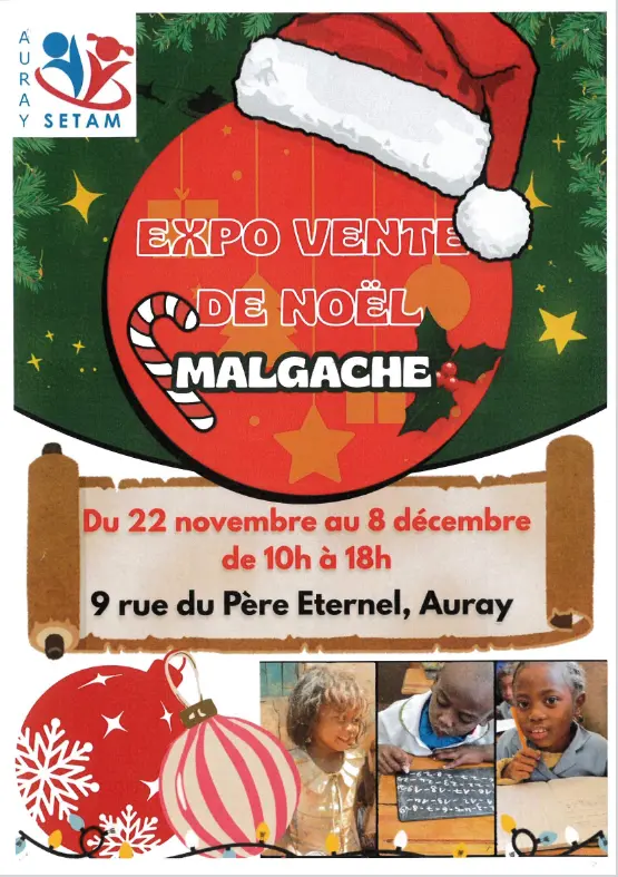 Exposition-vente de Noël Malgache