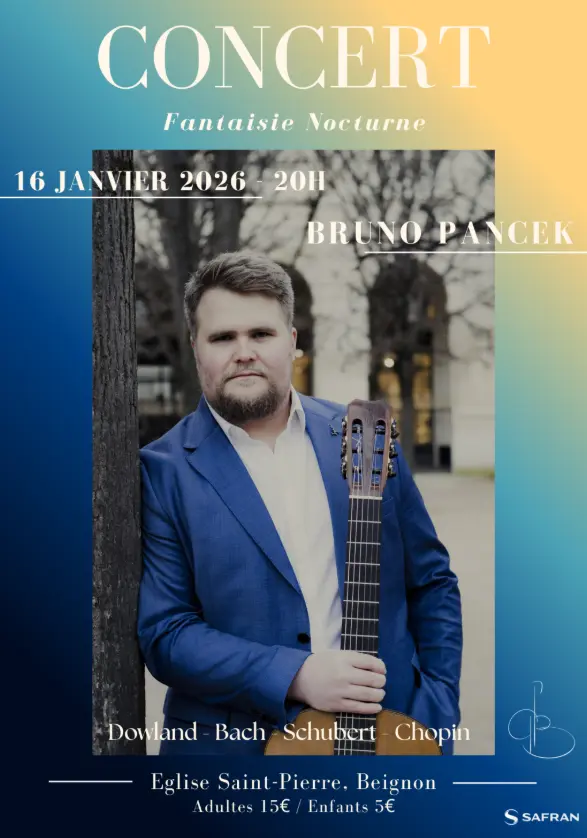 Concert de Guitare Classique - Bruno Pancek