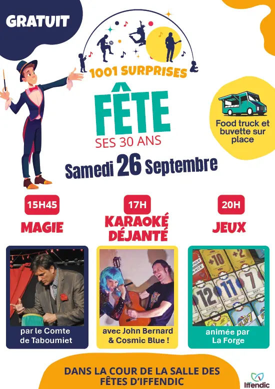 Affiche fête