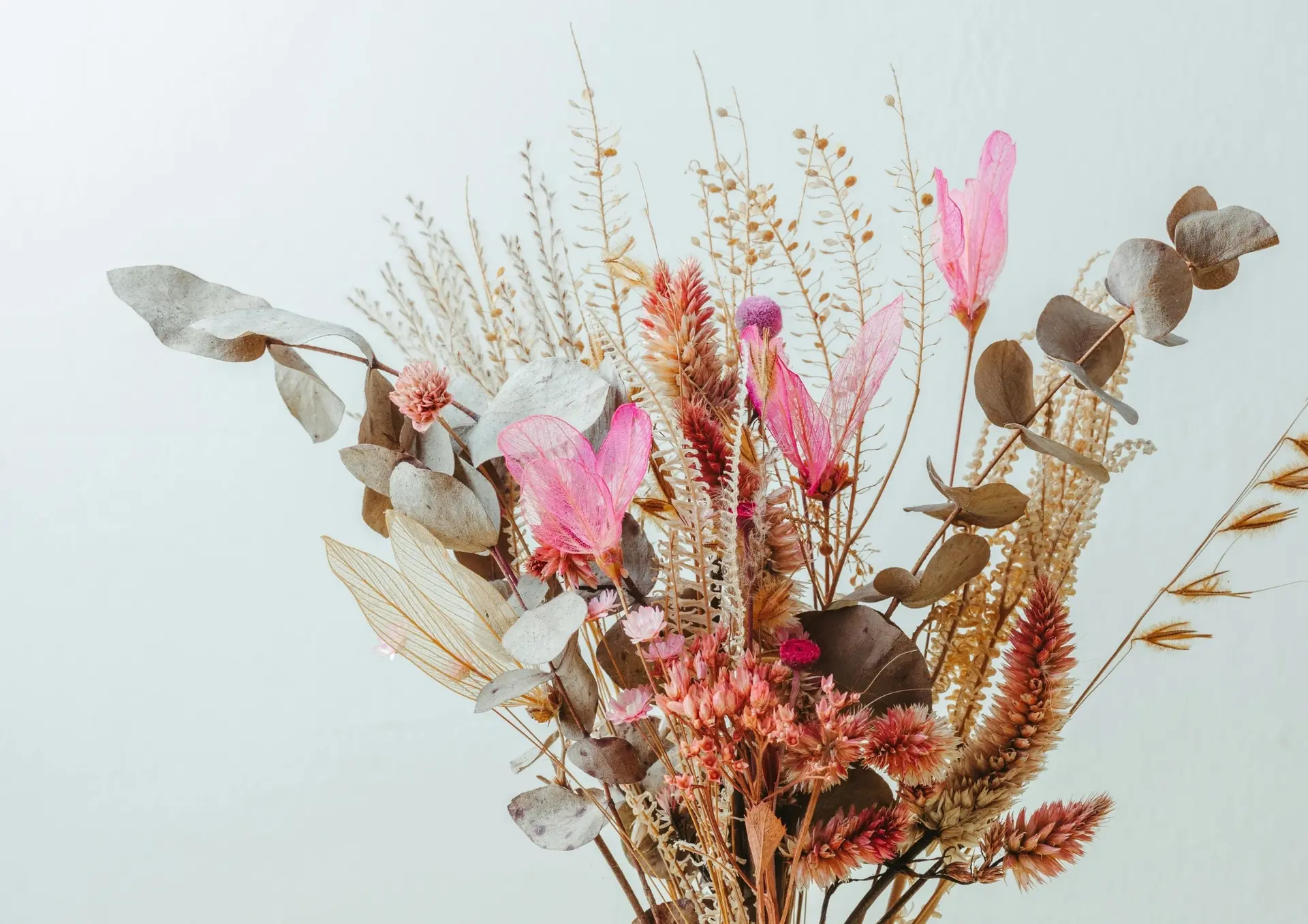 Bouquet fleurs séchées