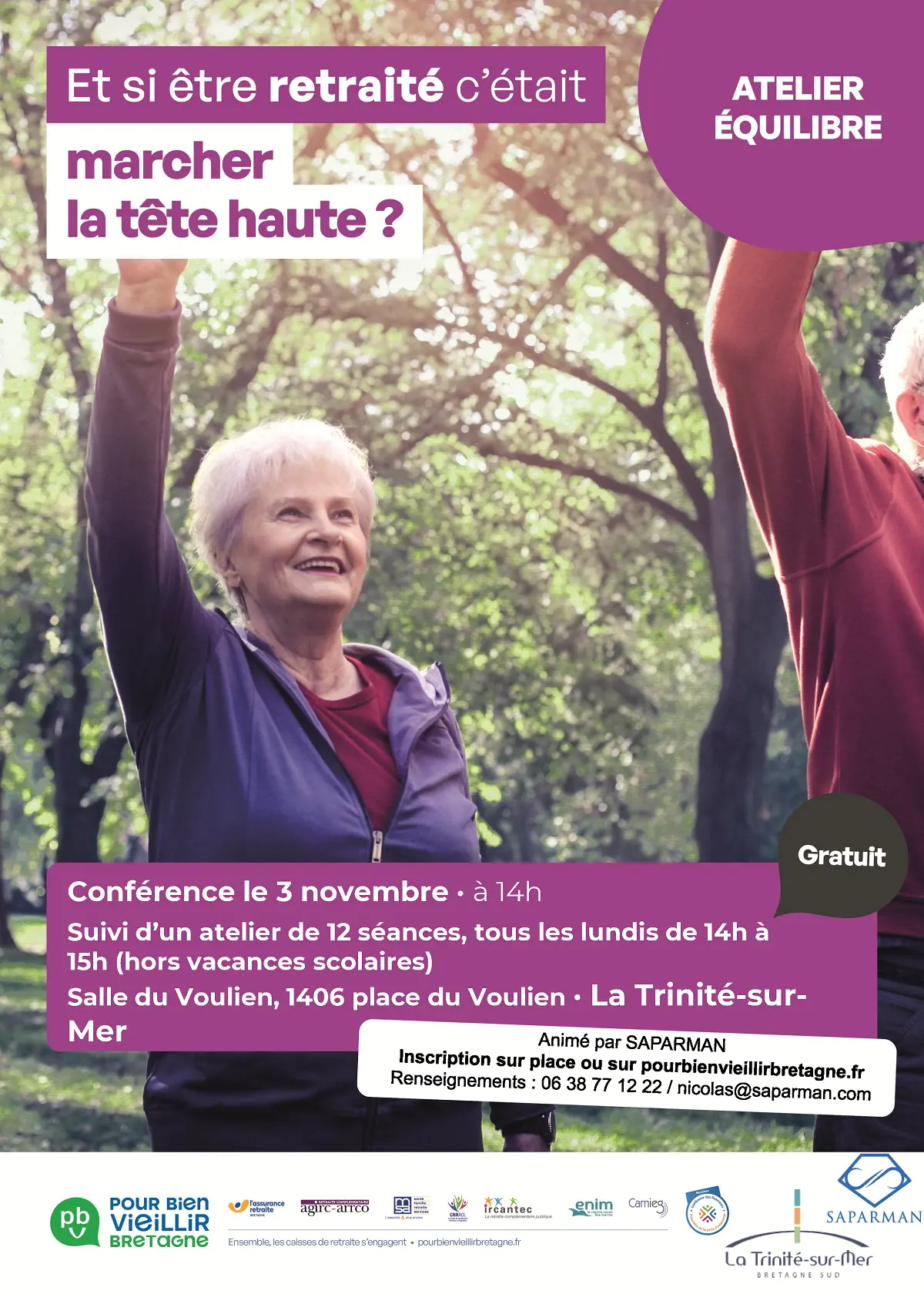 Ateliers Equilibre pour les seniors