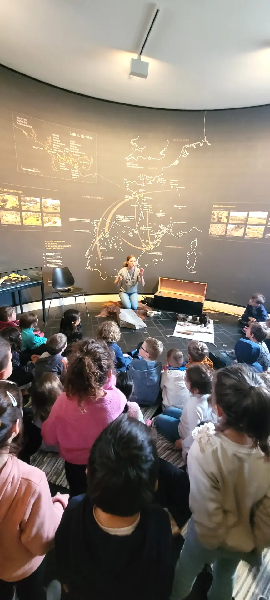 Visite guidée à petits pas