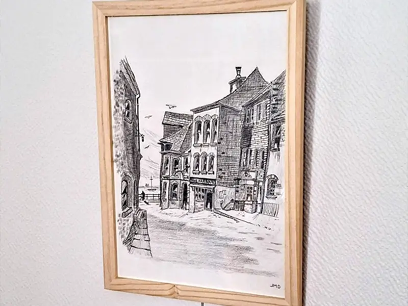 Exposition - dessins - Jean-Michel Dano - Josselin - Destination Brocéliande
