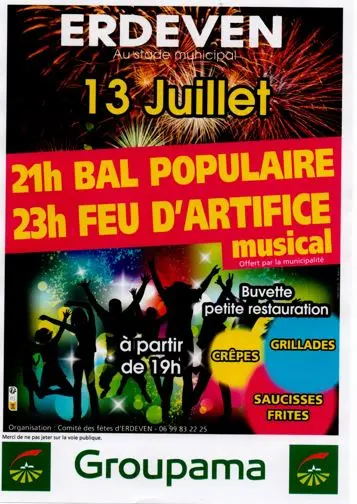 Fete nationale Erdeven