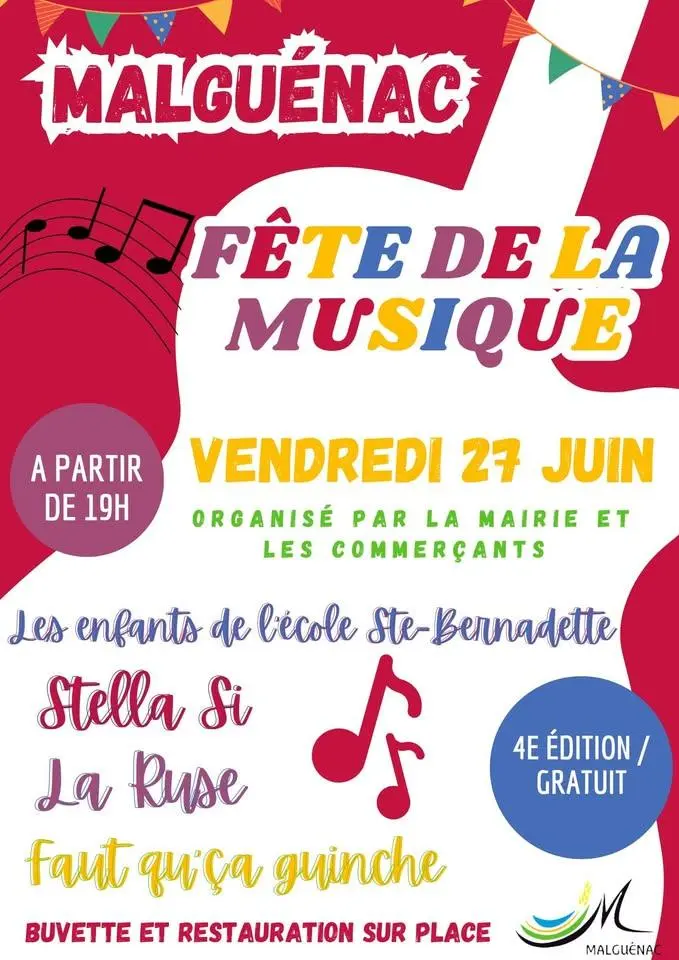 Fête de la musique malguénac