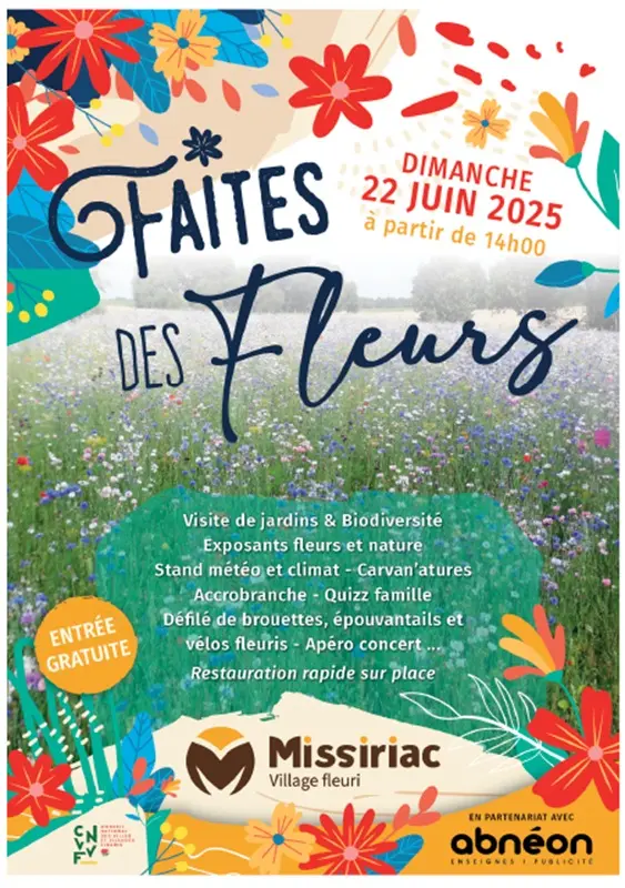 Fête des Fleurs-Missiriac-2025