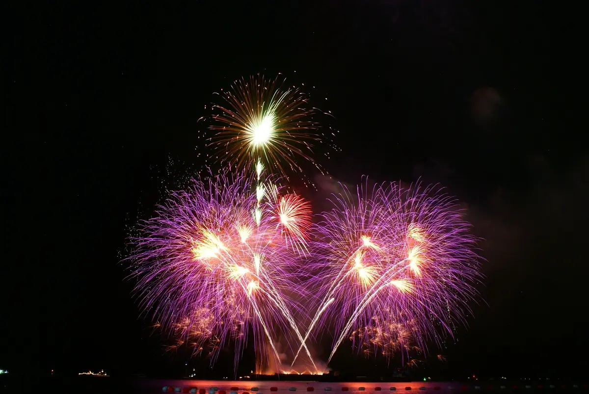 Feu d'artifice-Libre de droits