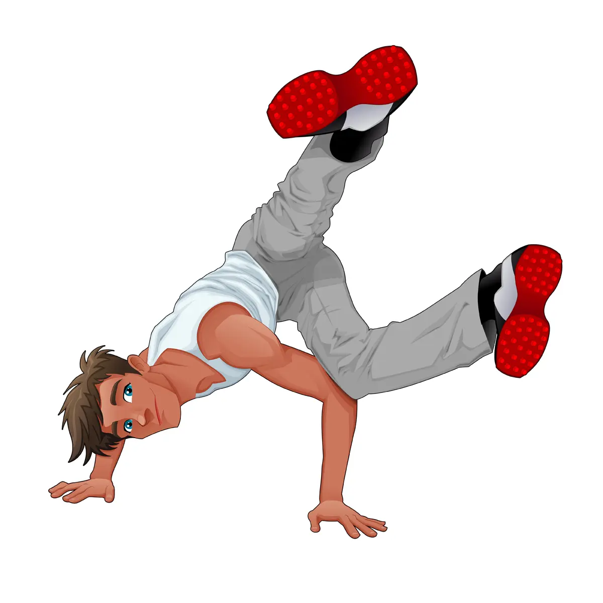 Funny-breakdancer