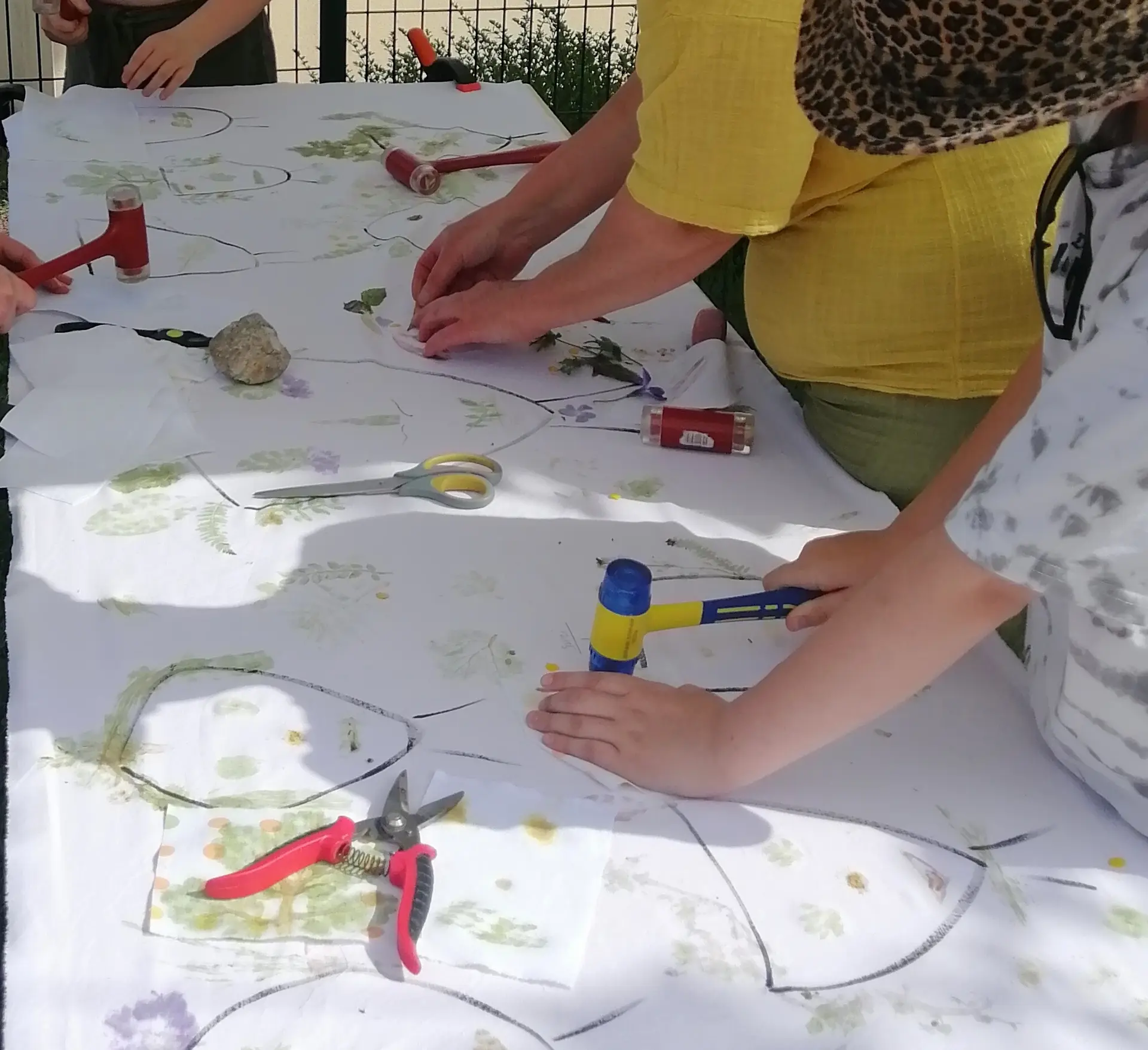 ATELIER EMPREINTES VEGETALES