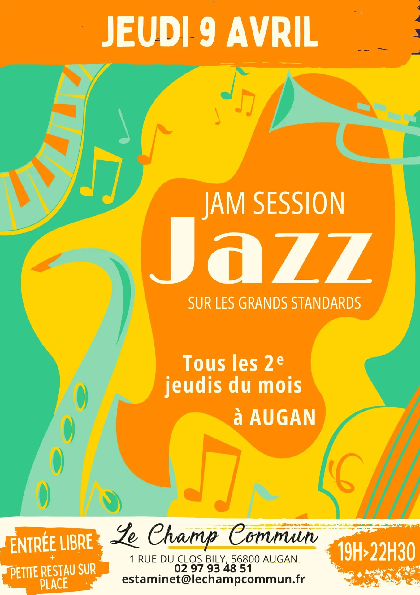 Session Jazz avril