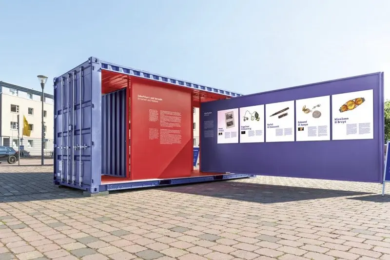 Ausstellungscontainer #StolenMemory