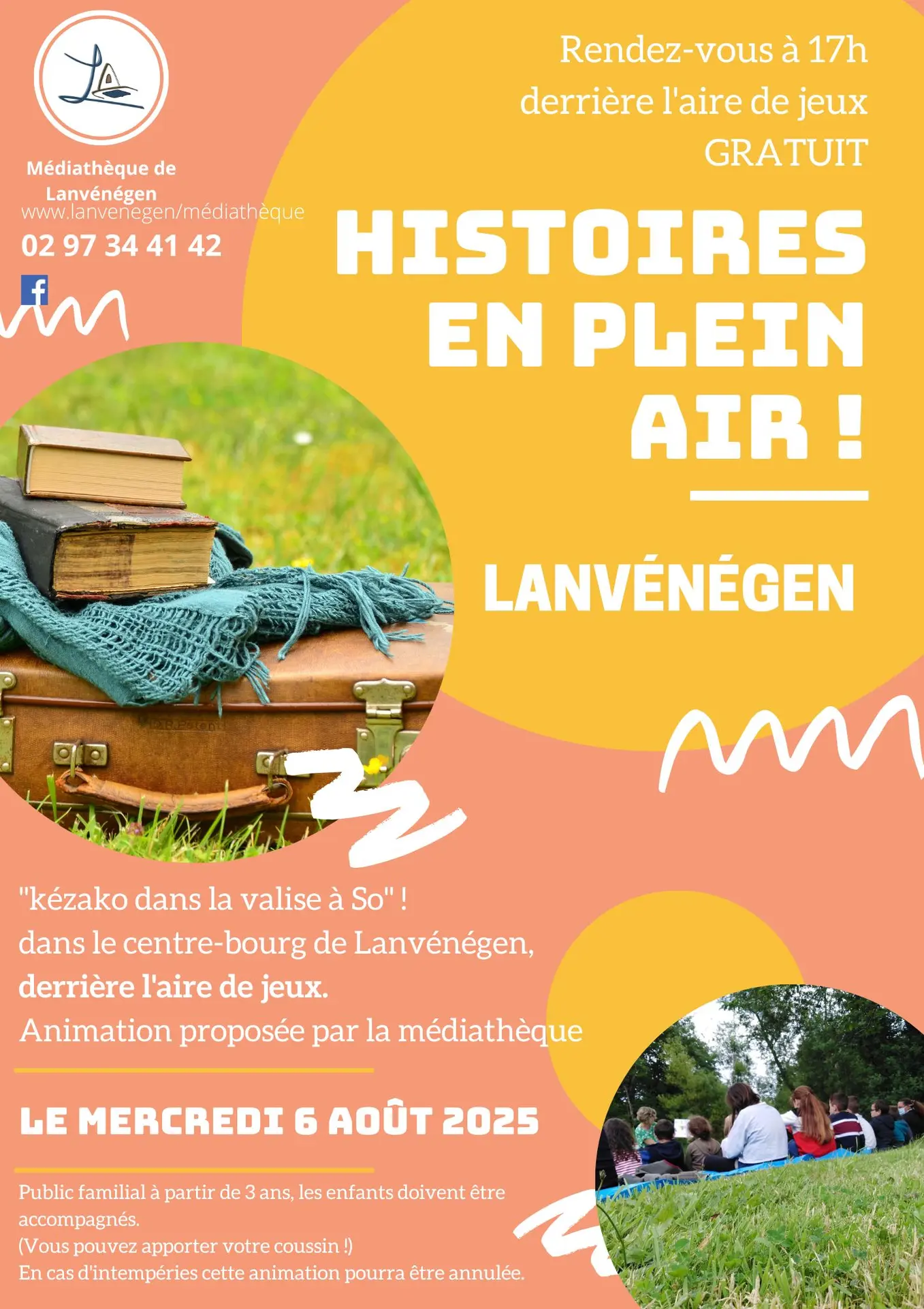 MERCREDI 11, 18 et 25 août 2022