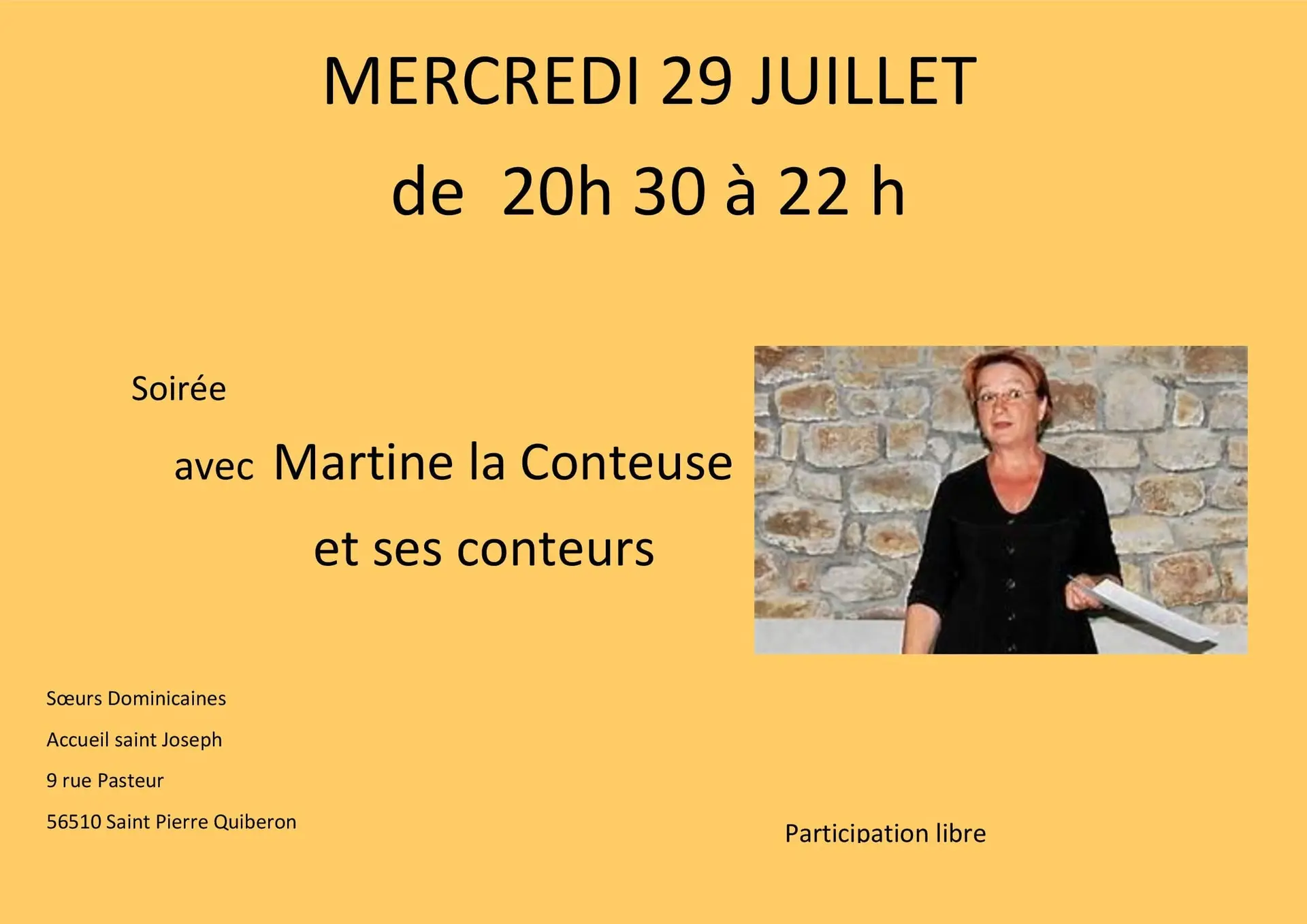 MERCREDI 29 JUILLET Martine