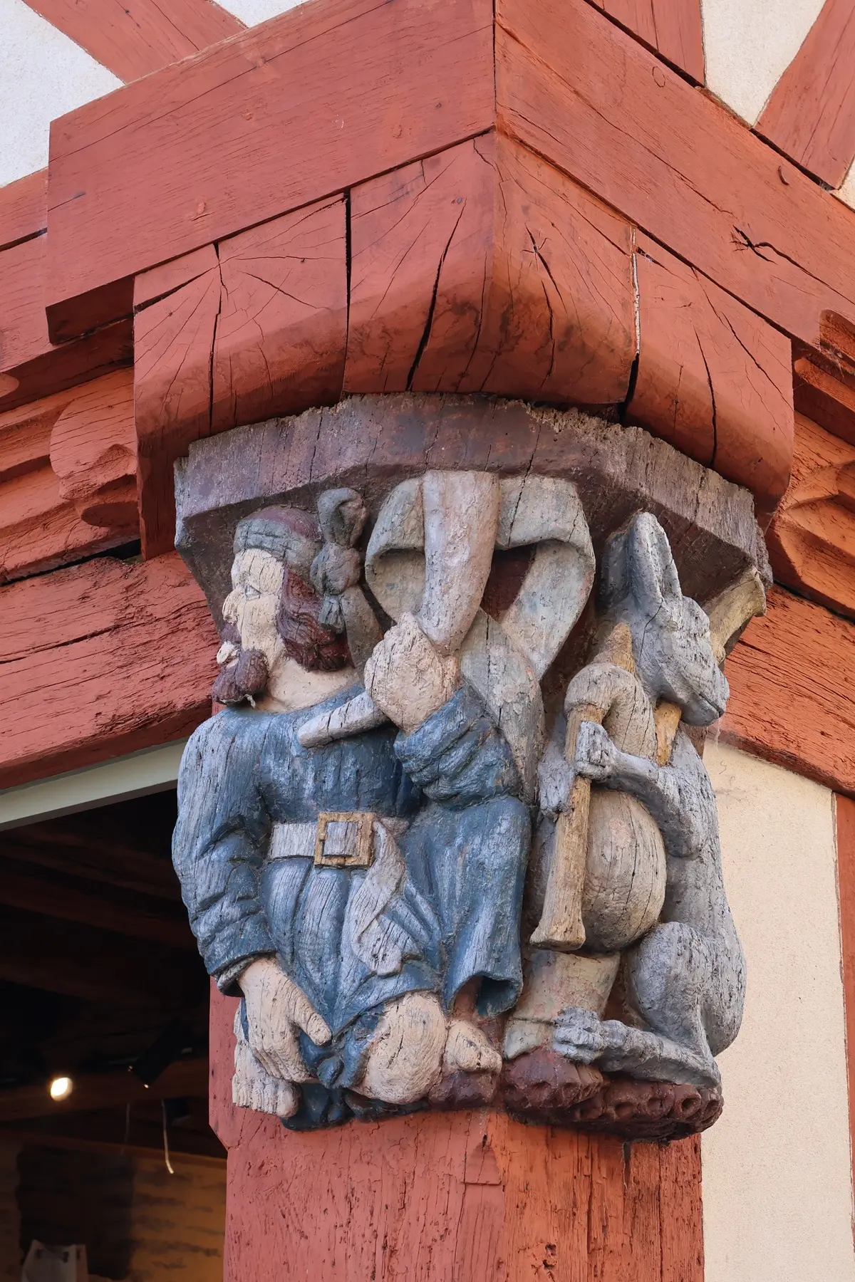 Maison Truie qui file-détail-Malestroit
