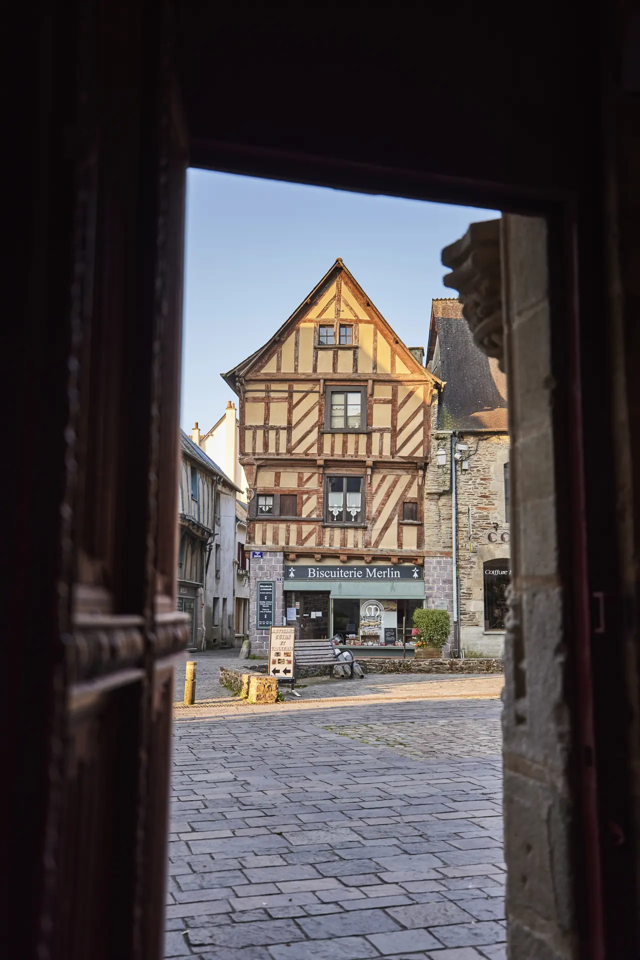 Maison à pans de bois