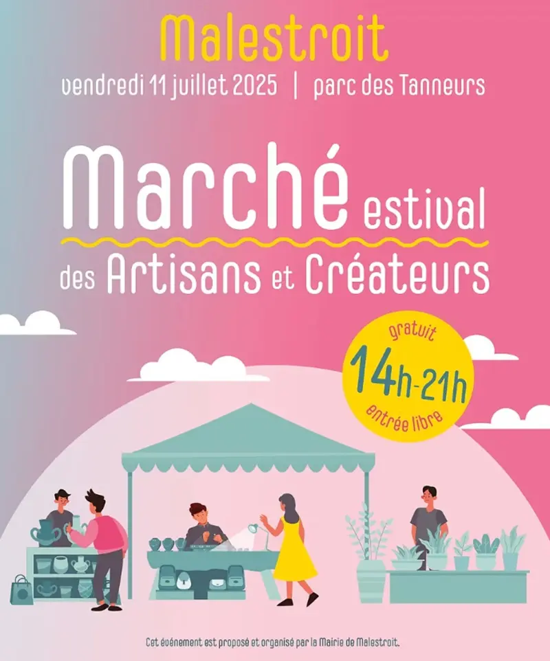 Marché Artisans Créateurs-Malestroit-juillet-2025