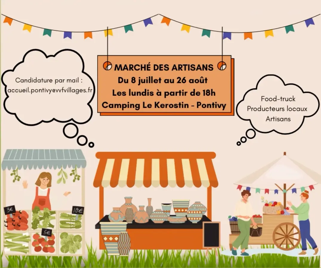 Marché camping kerostin