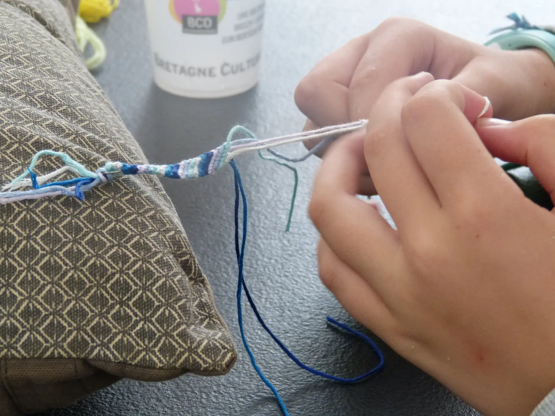 Atelier bracelet brésilien