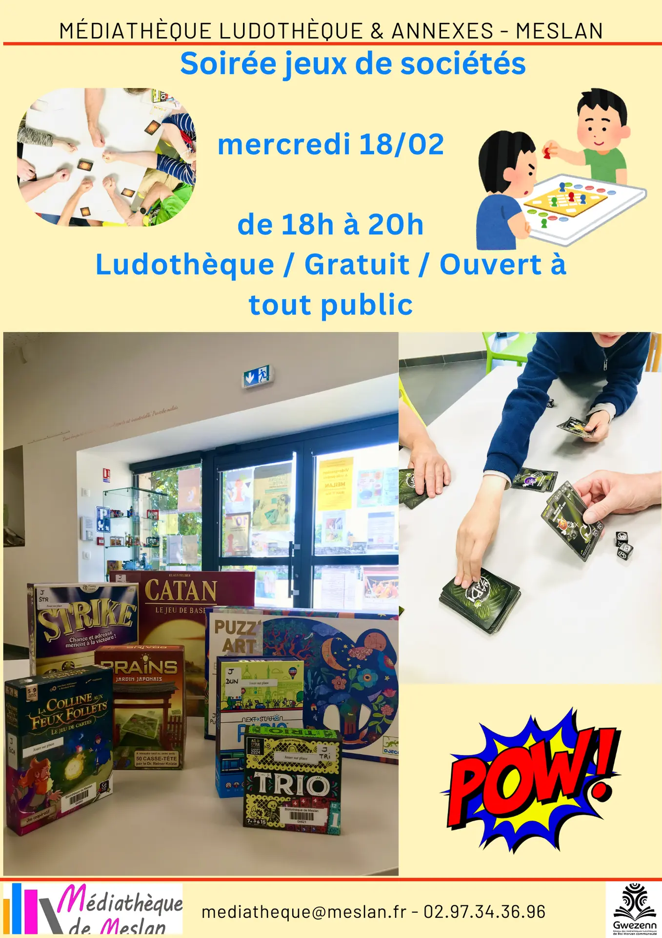 Soirée Jeux de sociétés