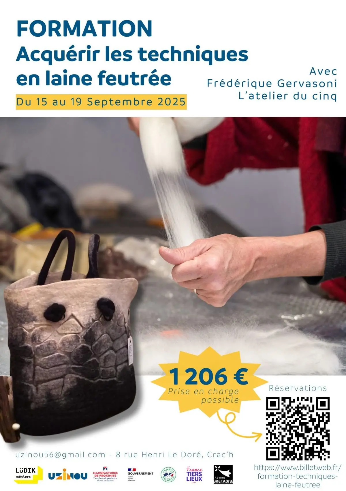 Formation laine feutrée