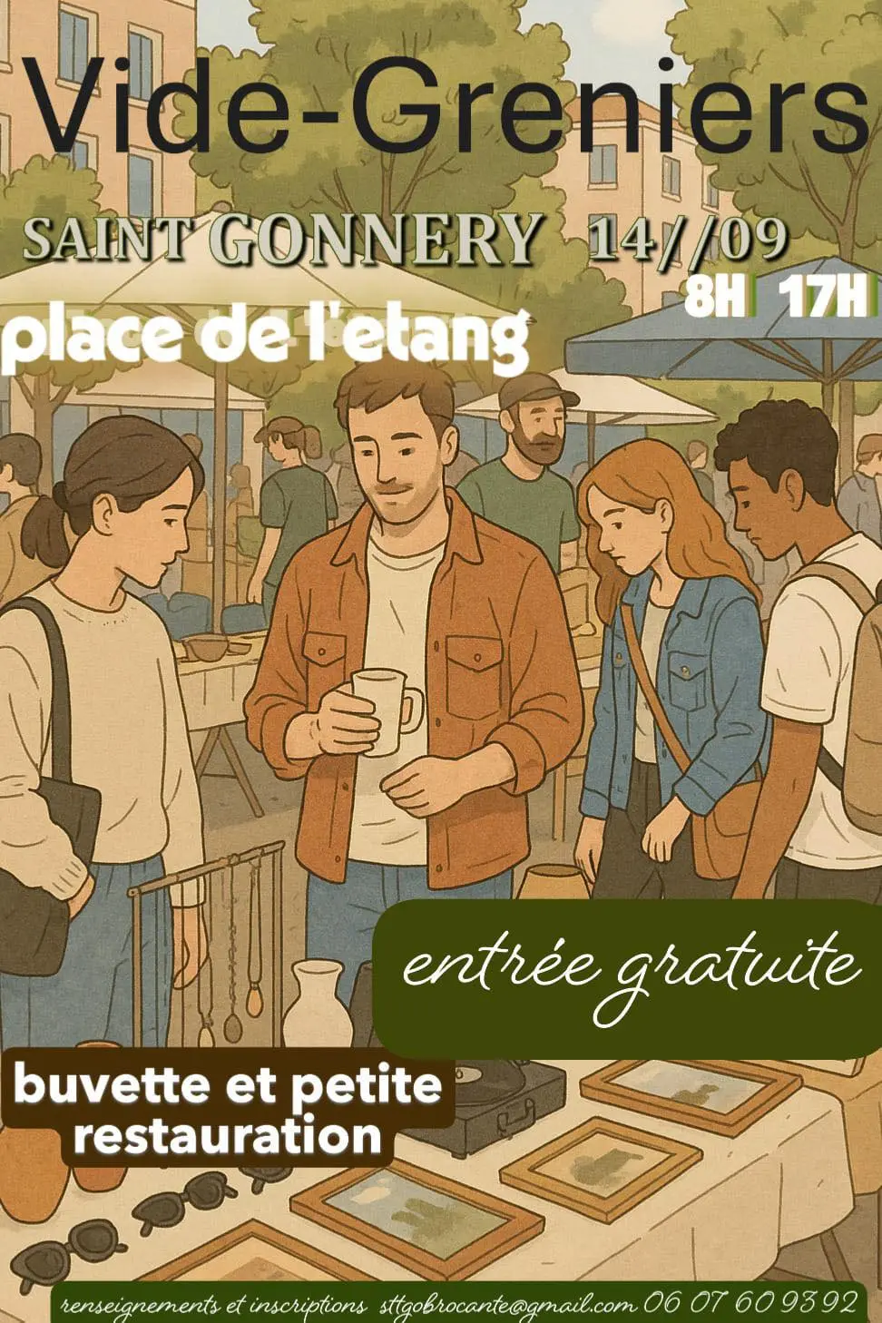 Vide grenier st go