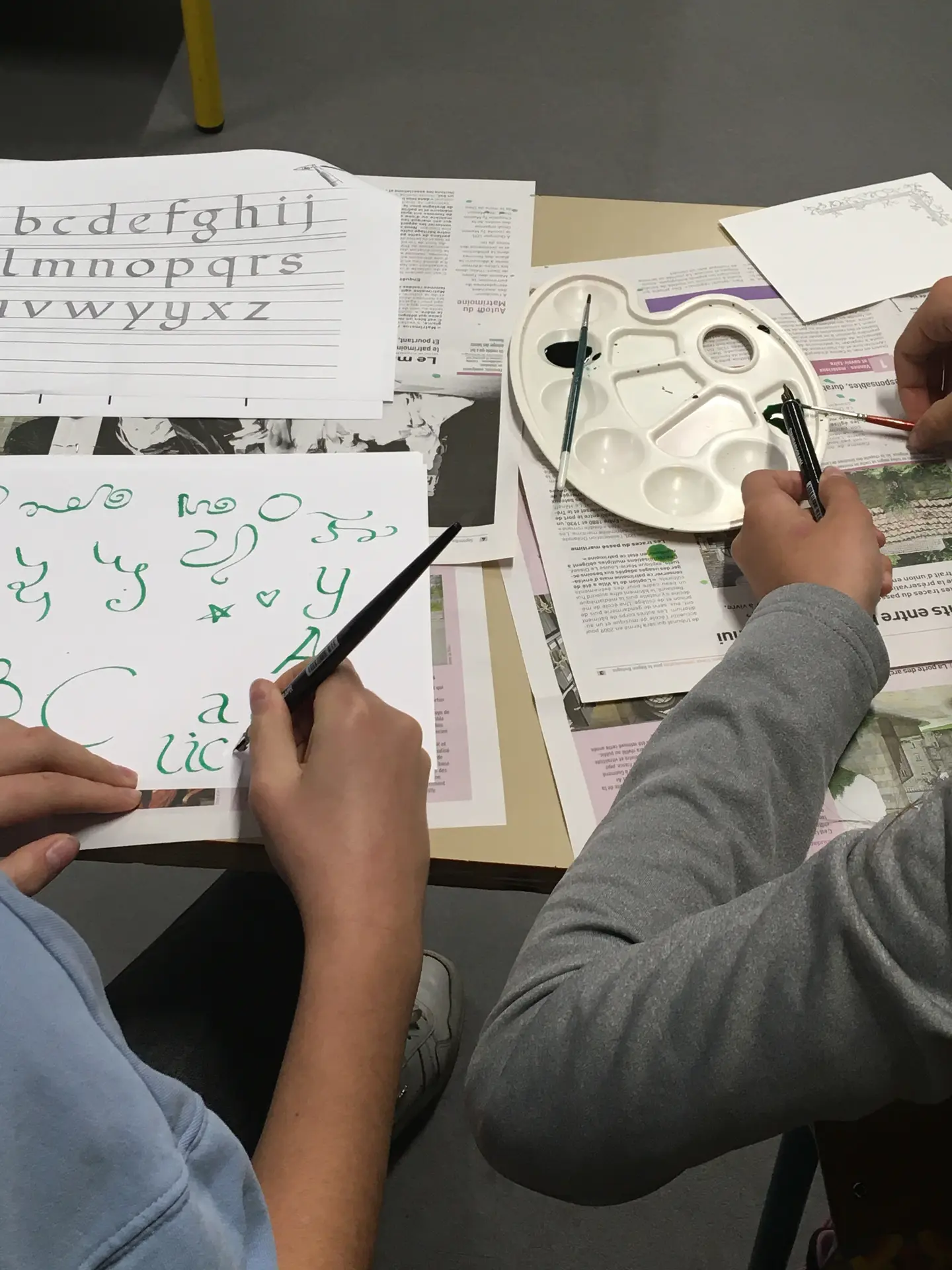 atelier calligraphie