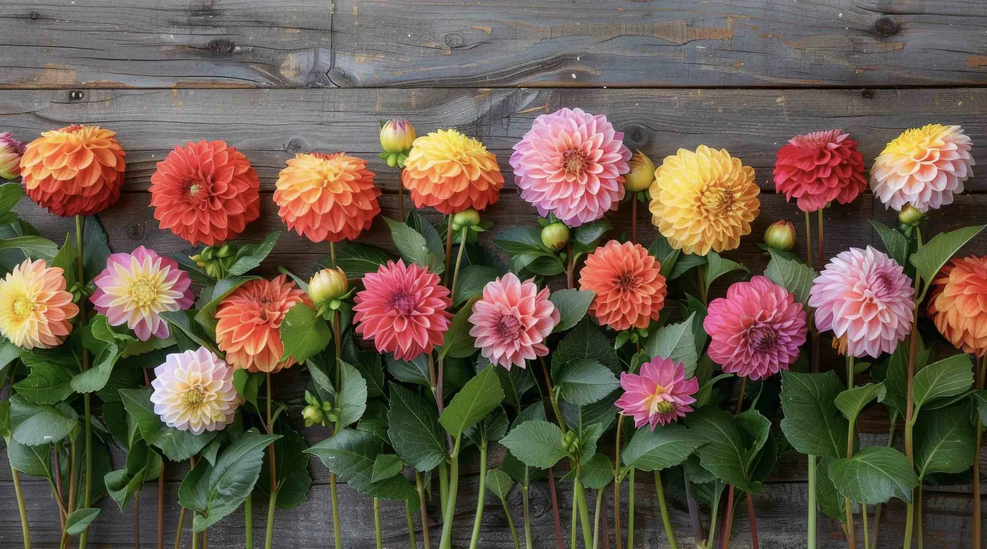 Atelier dahlias en folie !